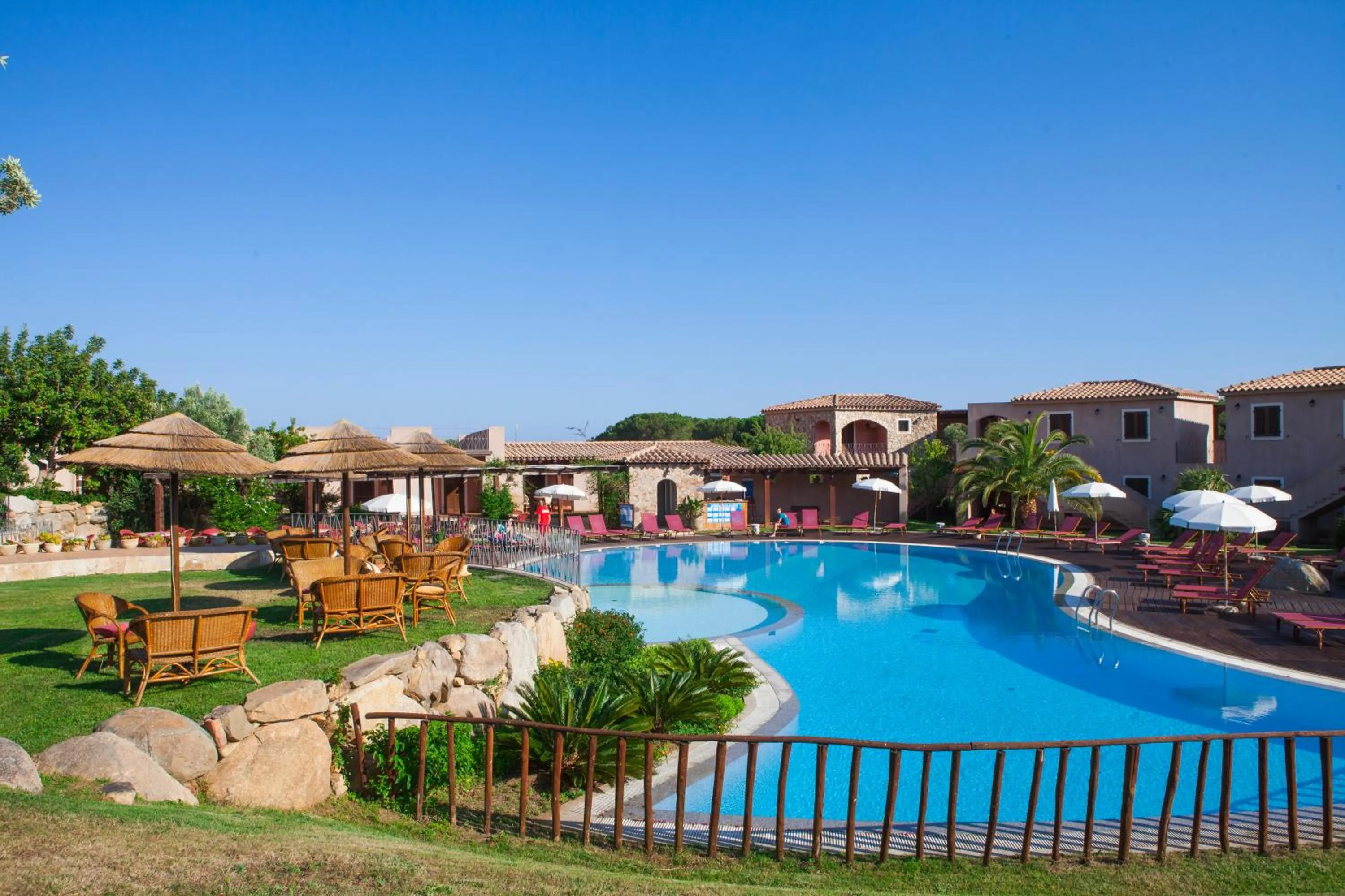 Swimming pool in Residence S'incantu