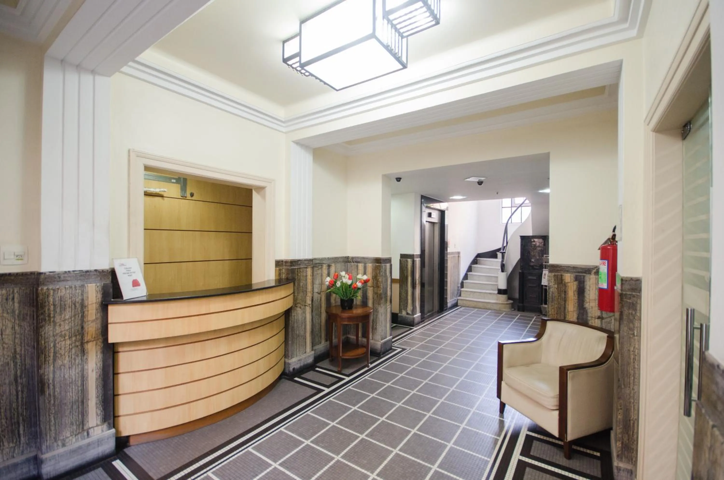 Lobby or reception in Hotel Monte Alegre