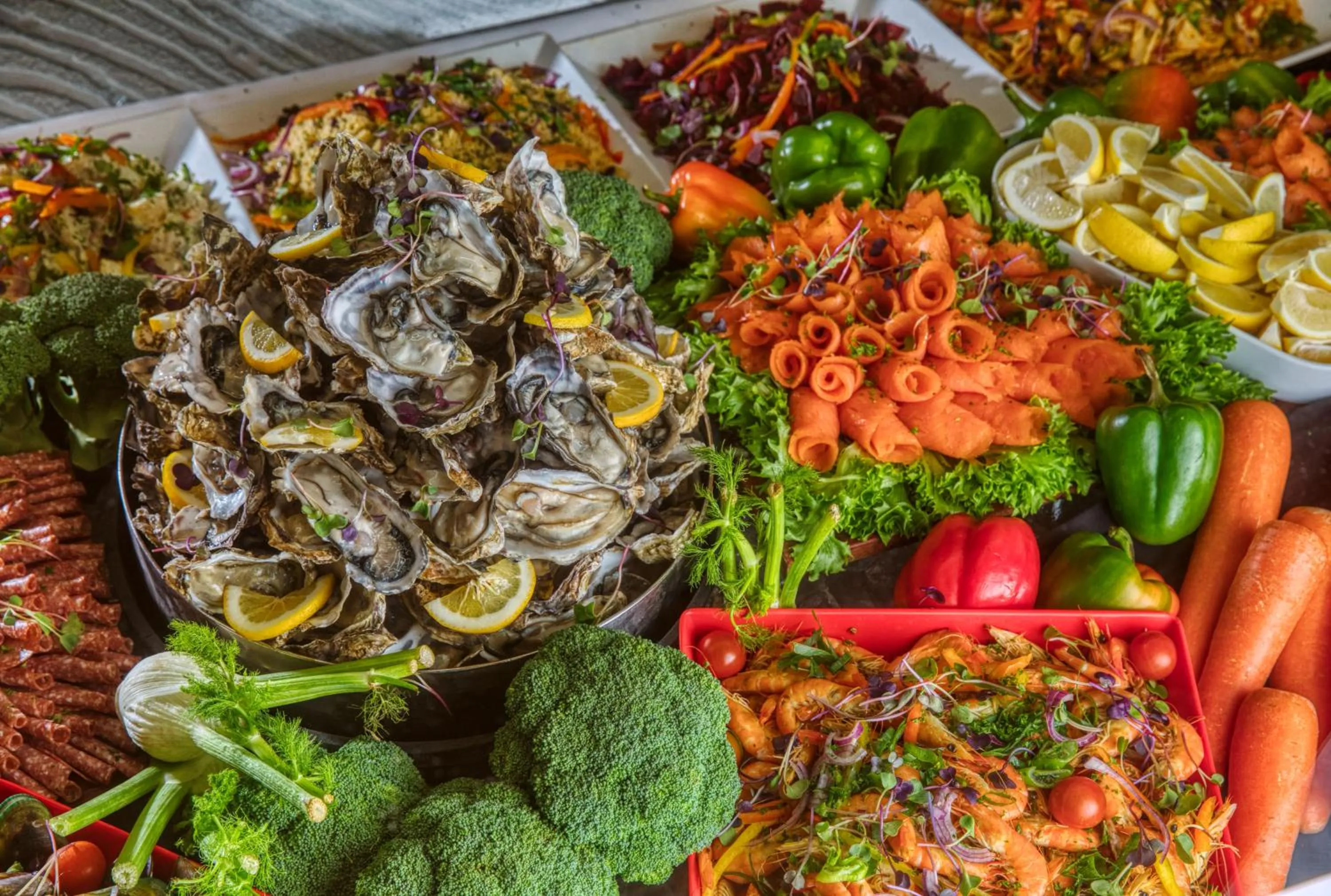 Dinner in Rydges Rotorua