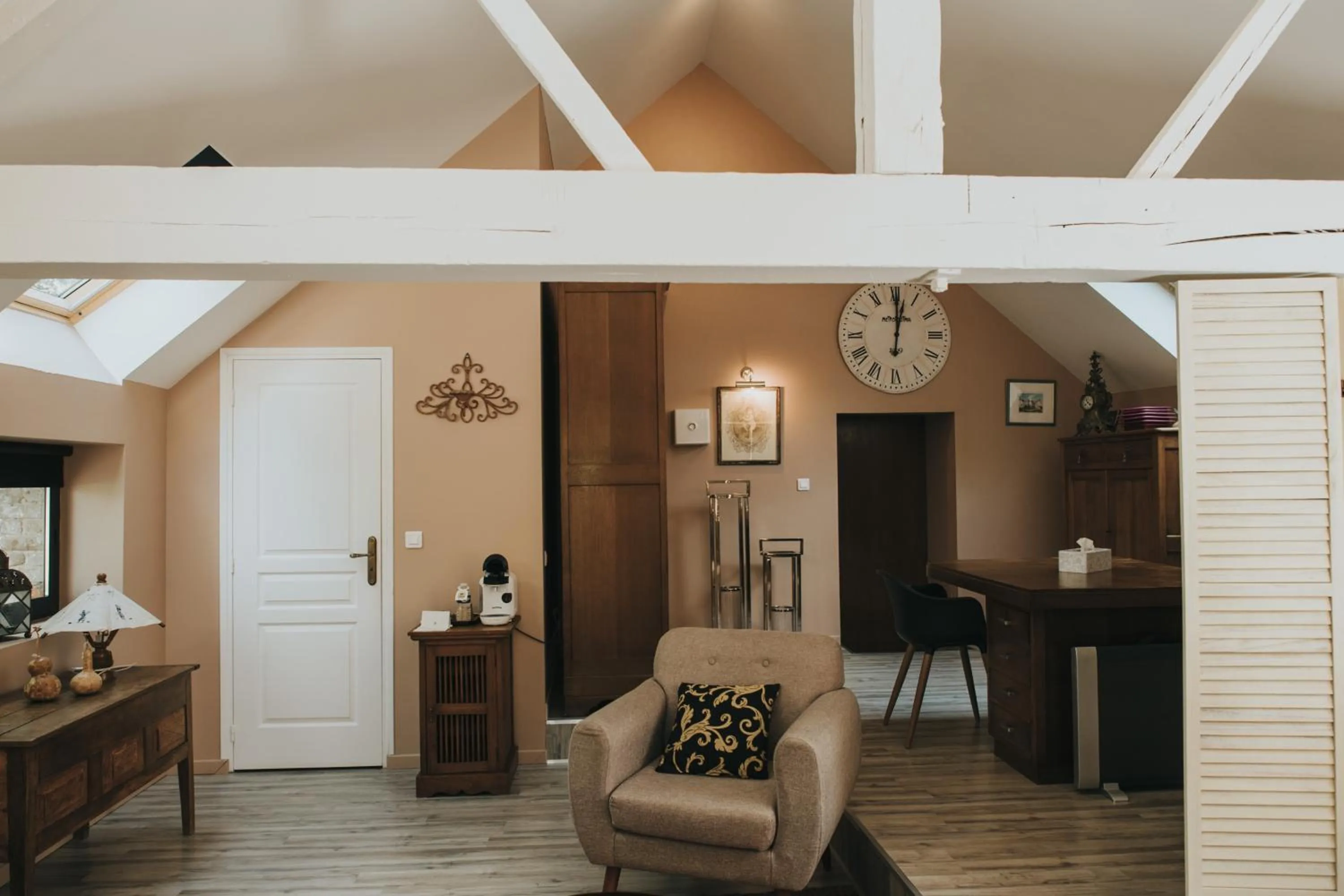 Seating area in LOGIS HÔTEL-RESTAURANT - Le Moulin d'Artres