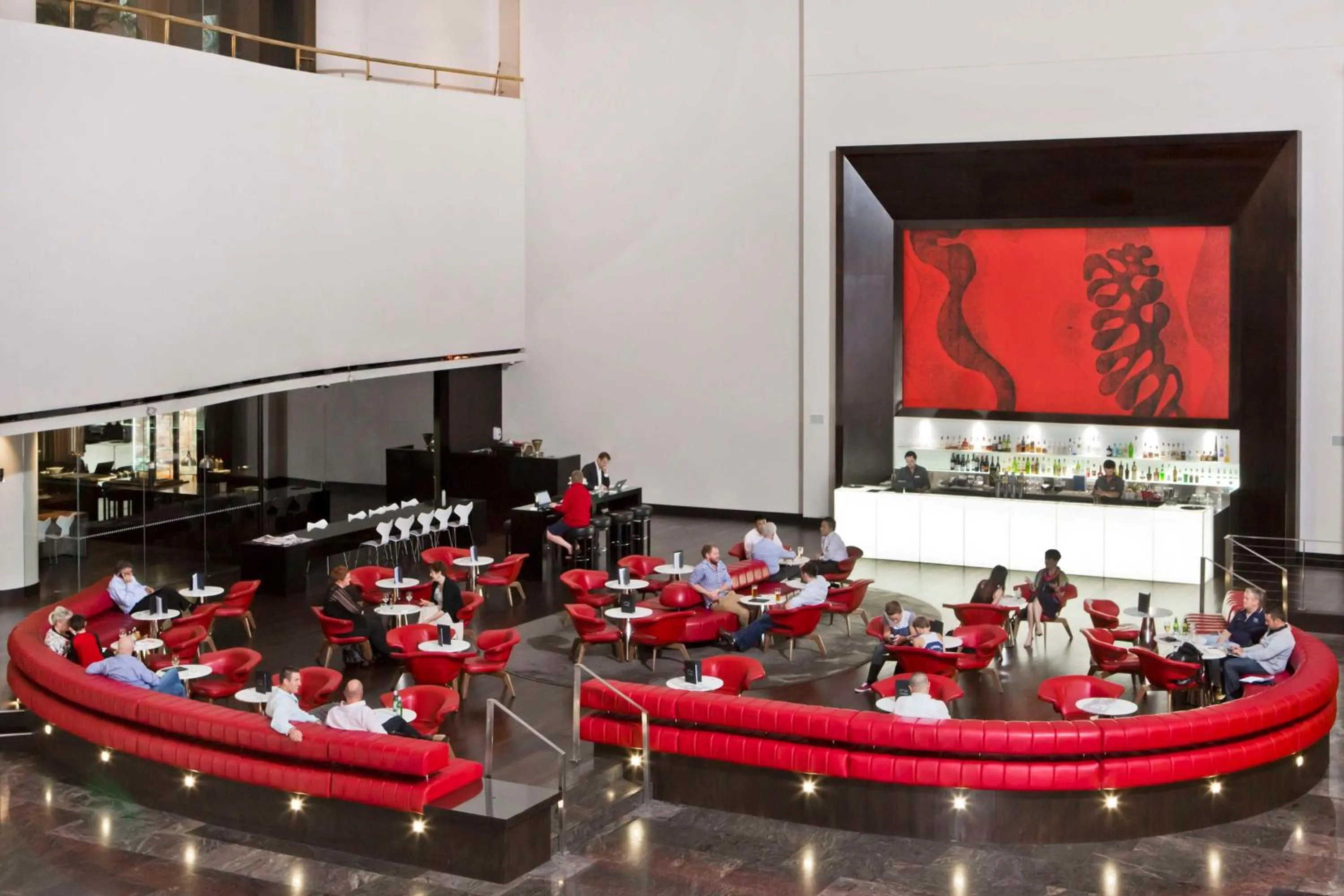 Lounge or bar in Hilton Brisbane