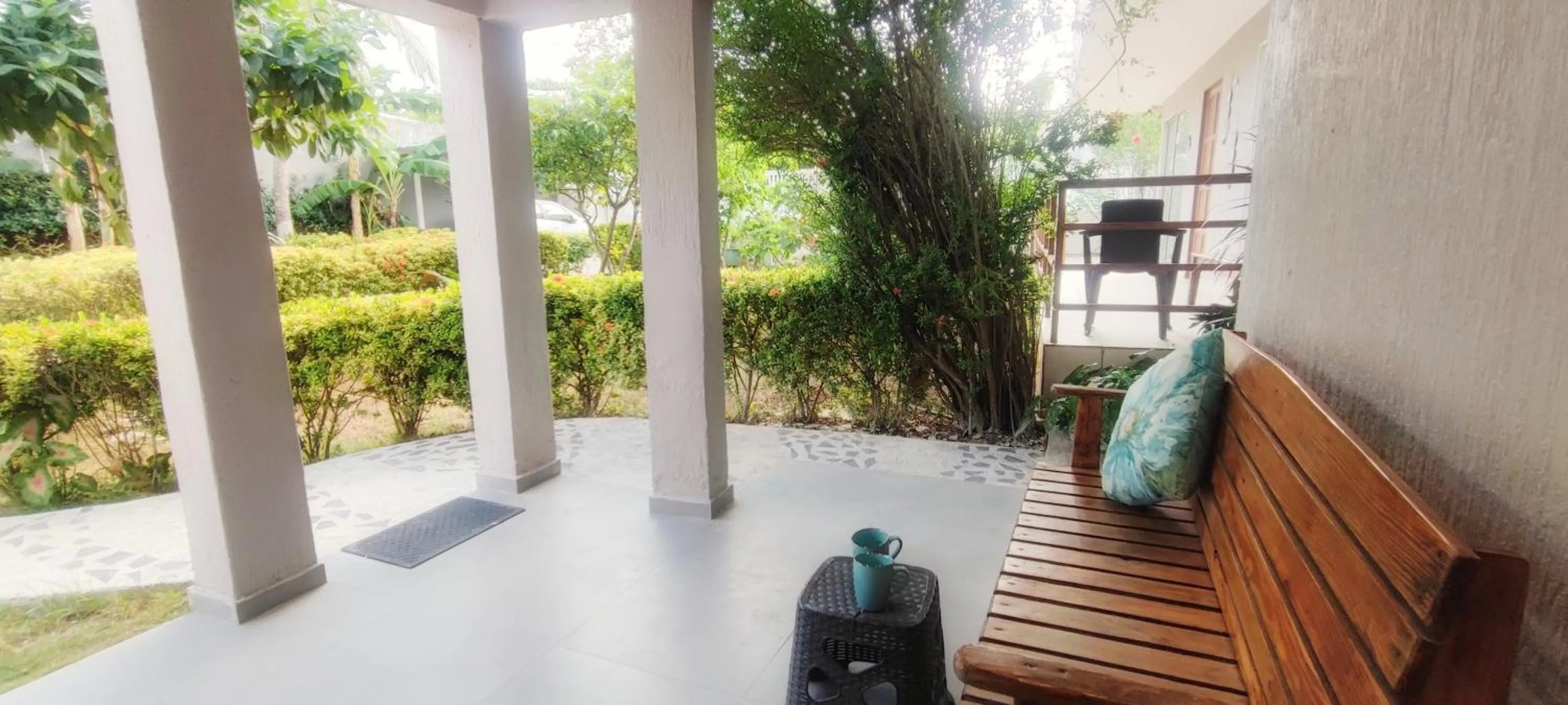 Patio in Cabañas Green Yard