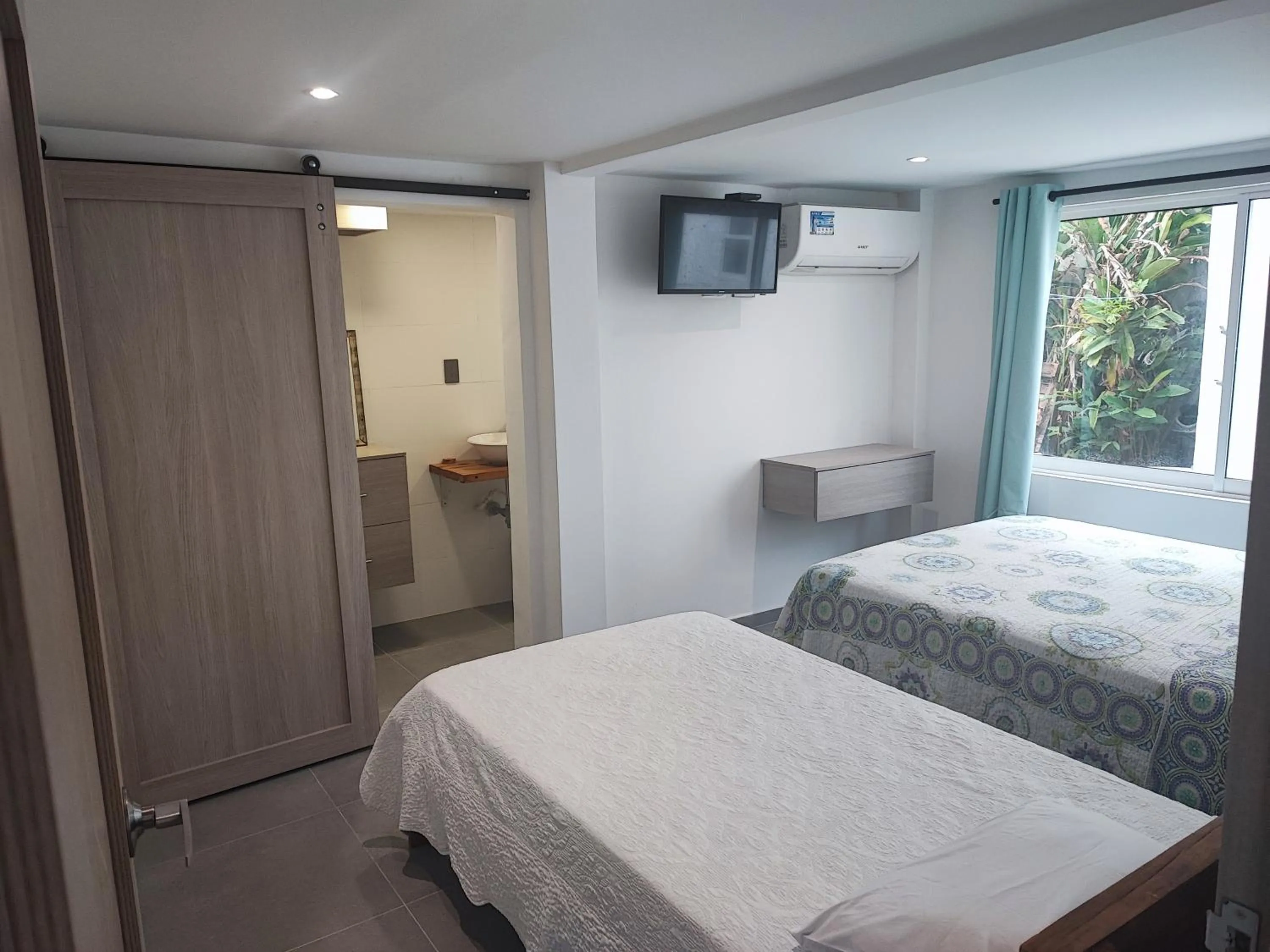 Bedroom, Bed in Cabañas Green Yard