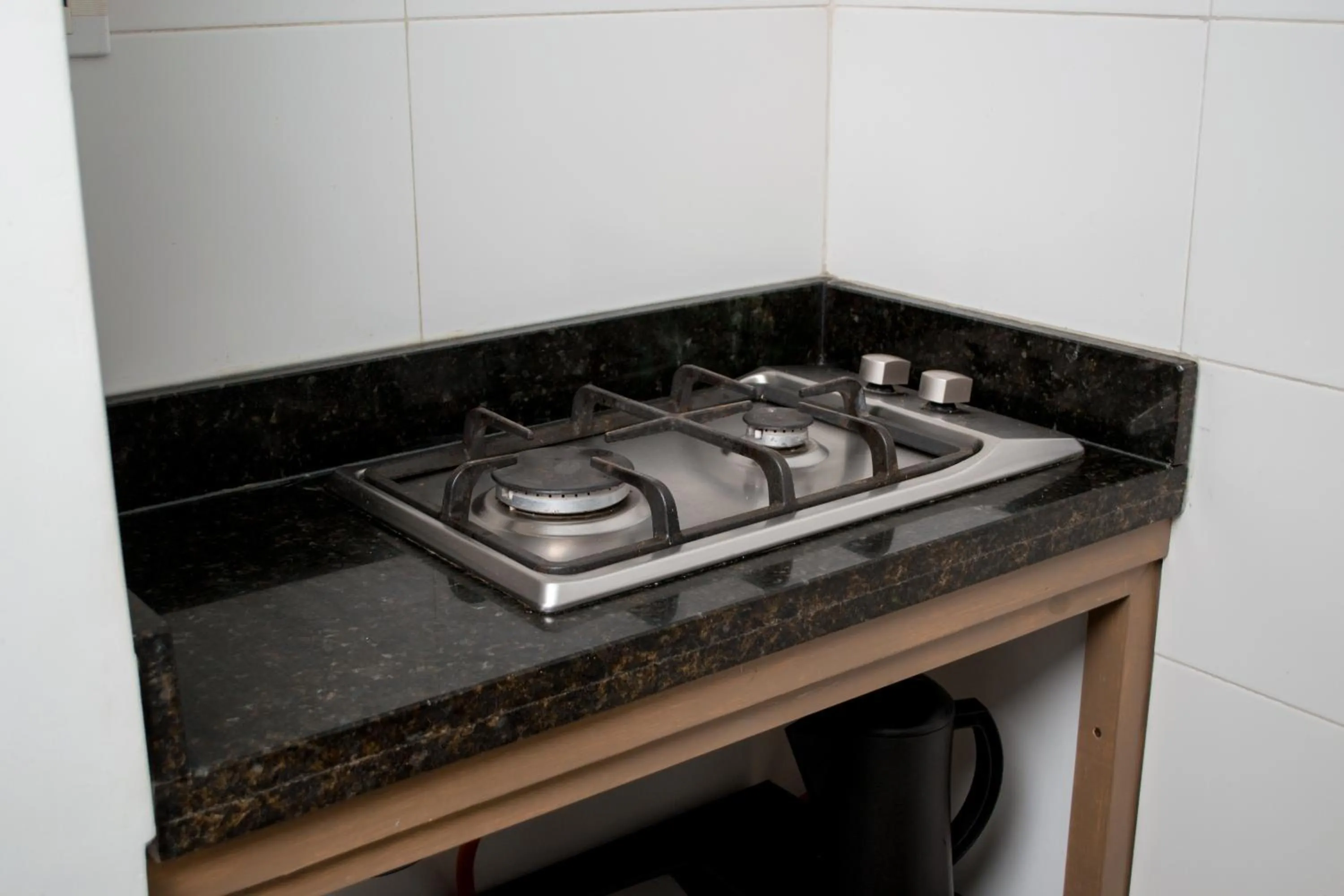 Kitchen or kitchenette in Cabañas Green Yard