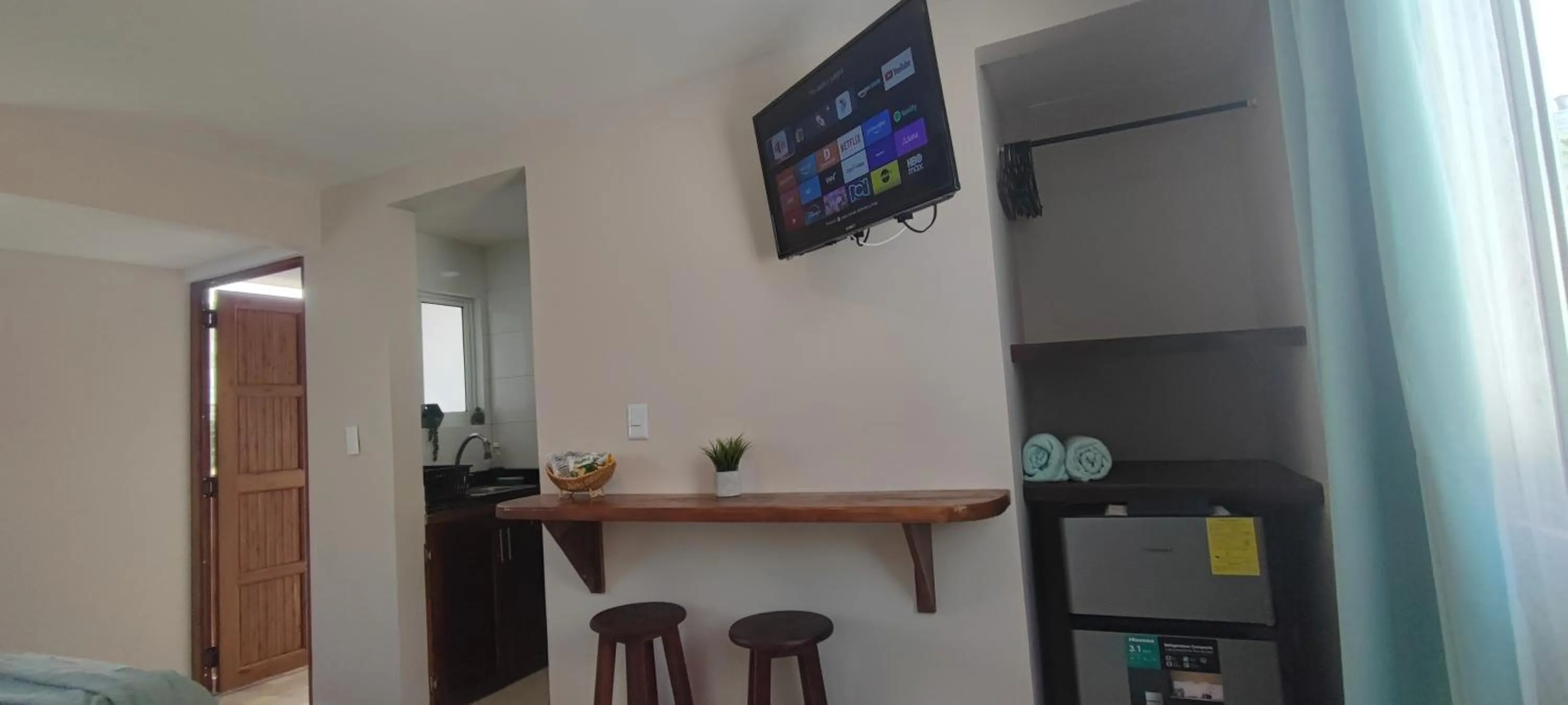 TV and multimedia in Cabañas Green Yard