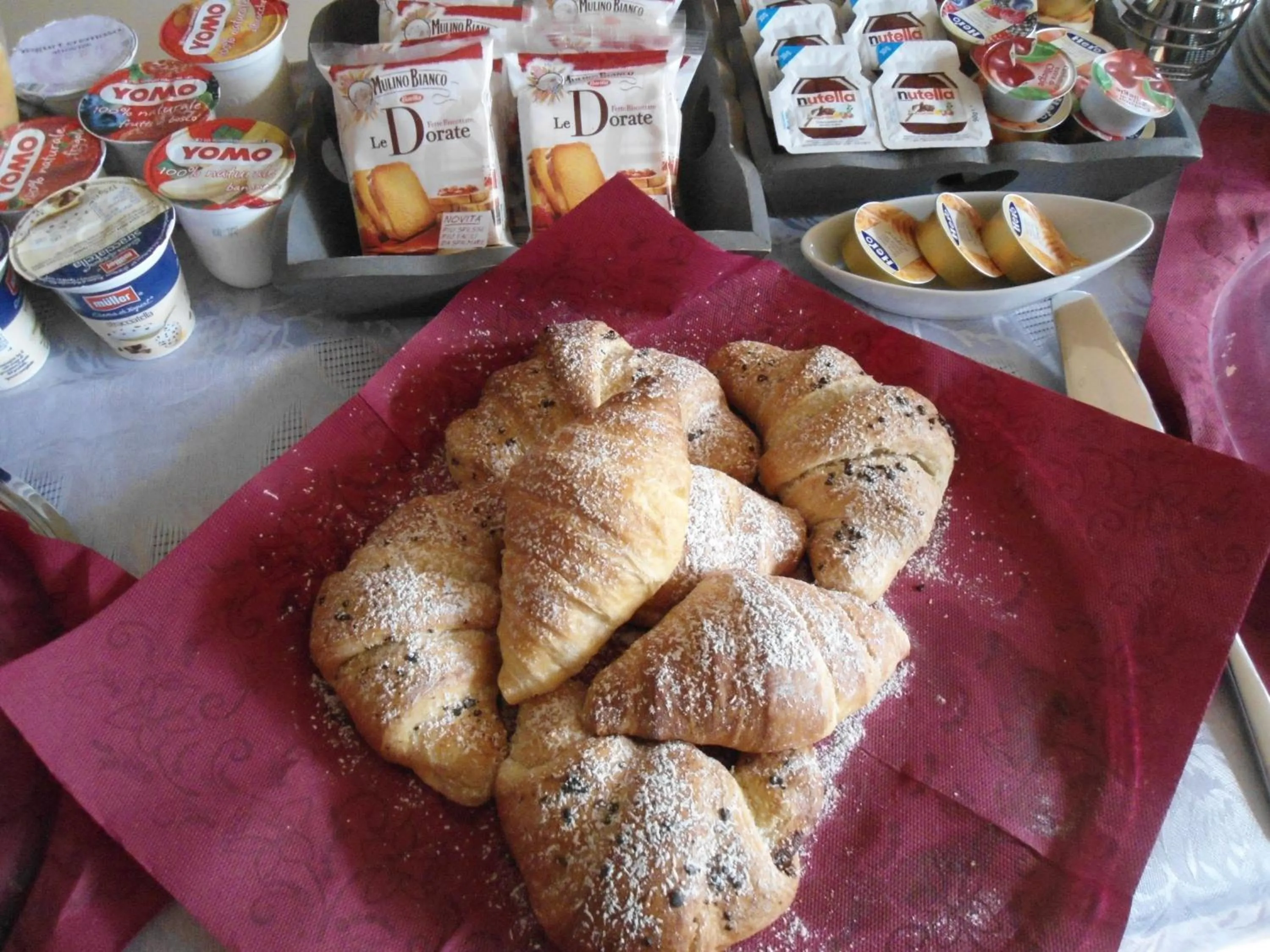 Food and drinks in Aida Charming Rooms