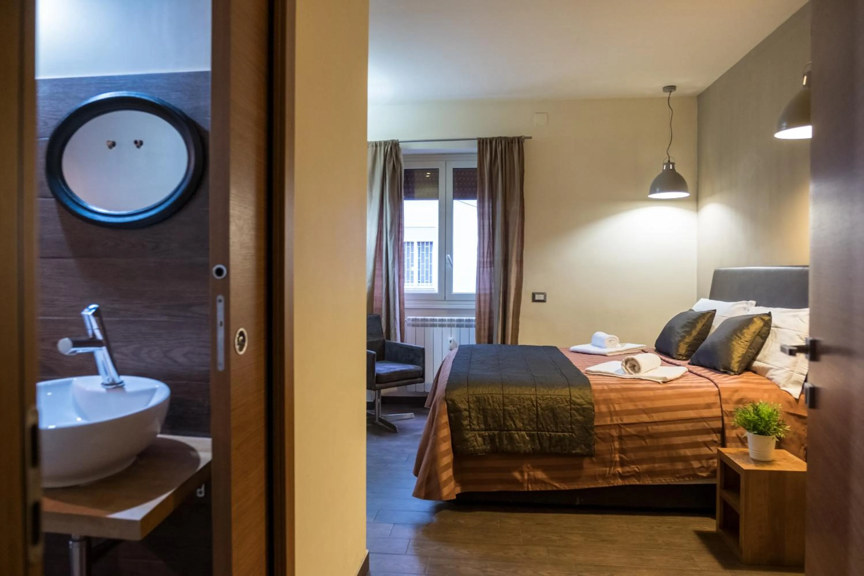 Bed in Aida Charming Rooms