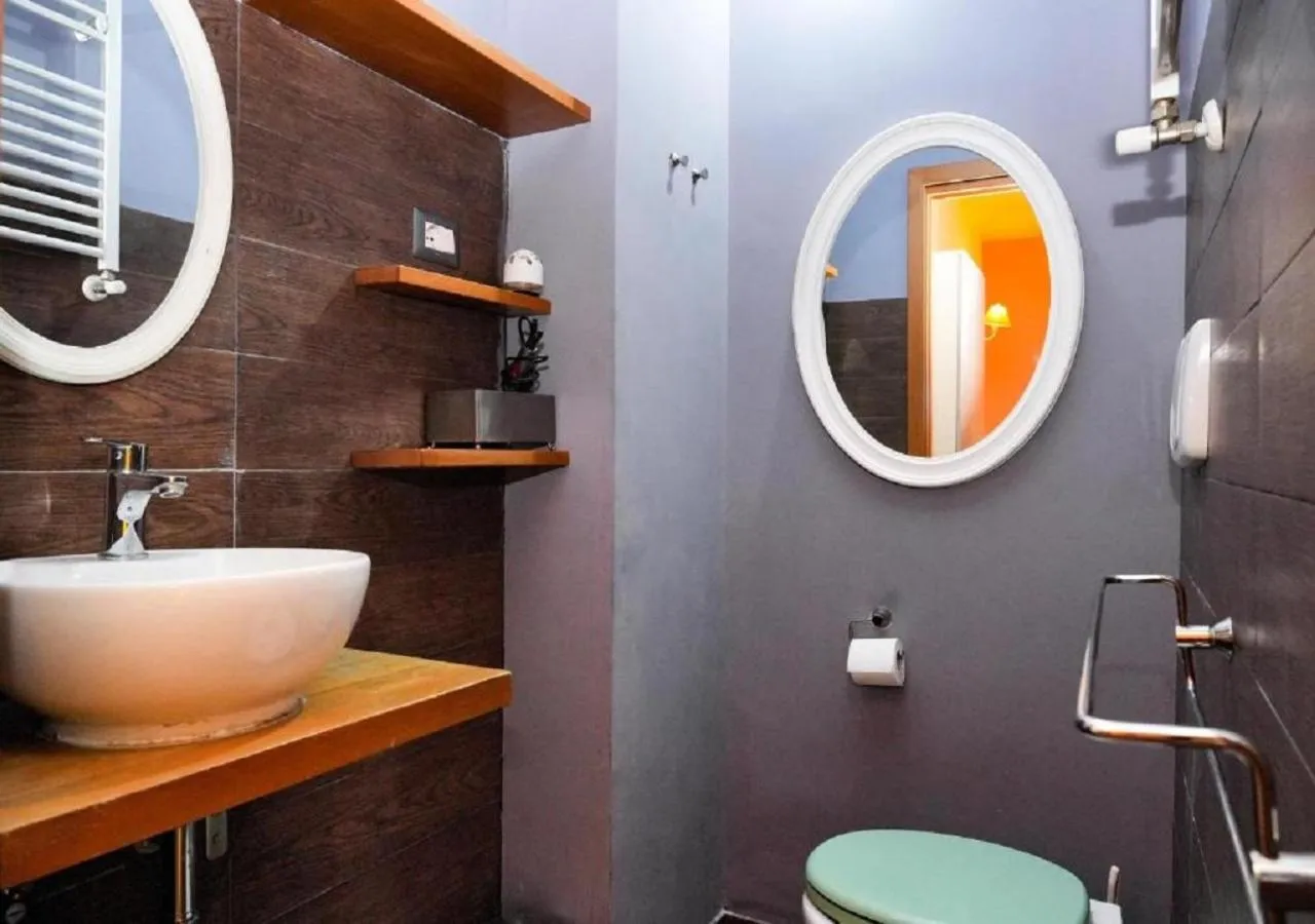 Shower in Aida Charming Rooms