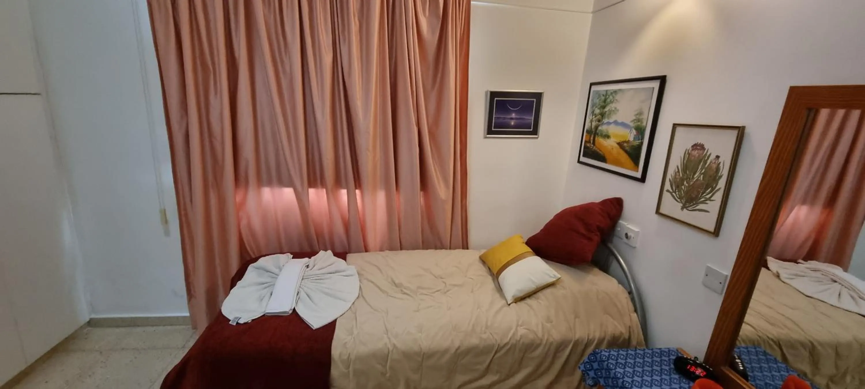 Bed in Astrofegia Apartments Near The Sea