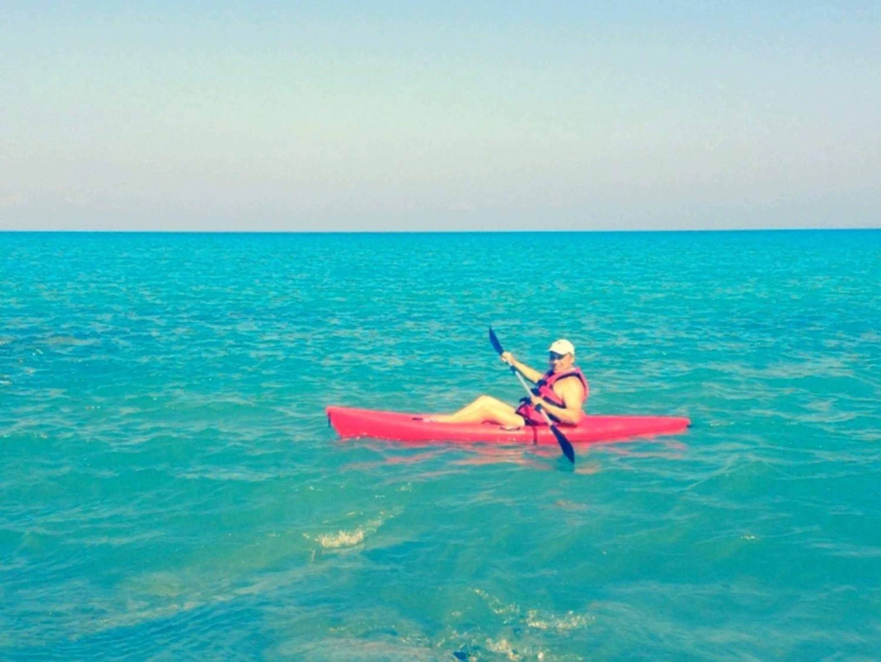 Canoeing in Astrofegia Apartments Near The Sea