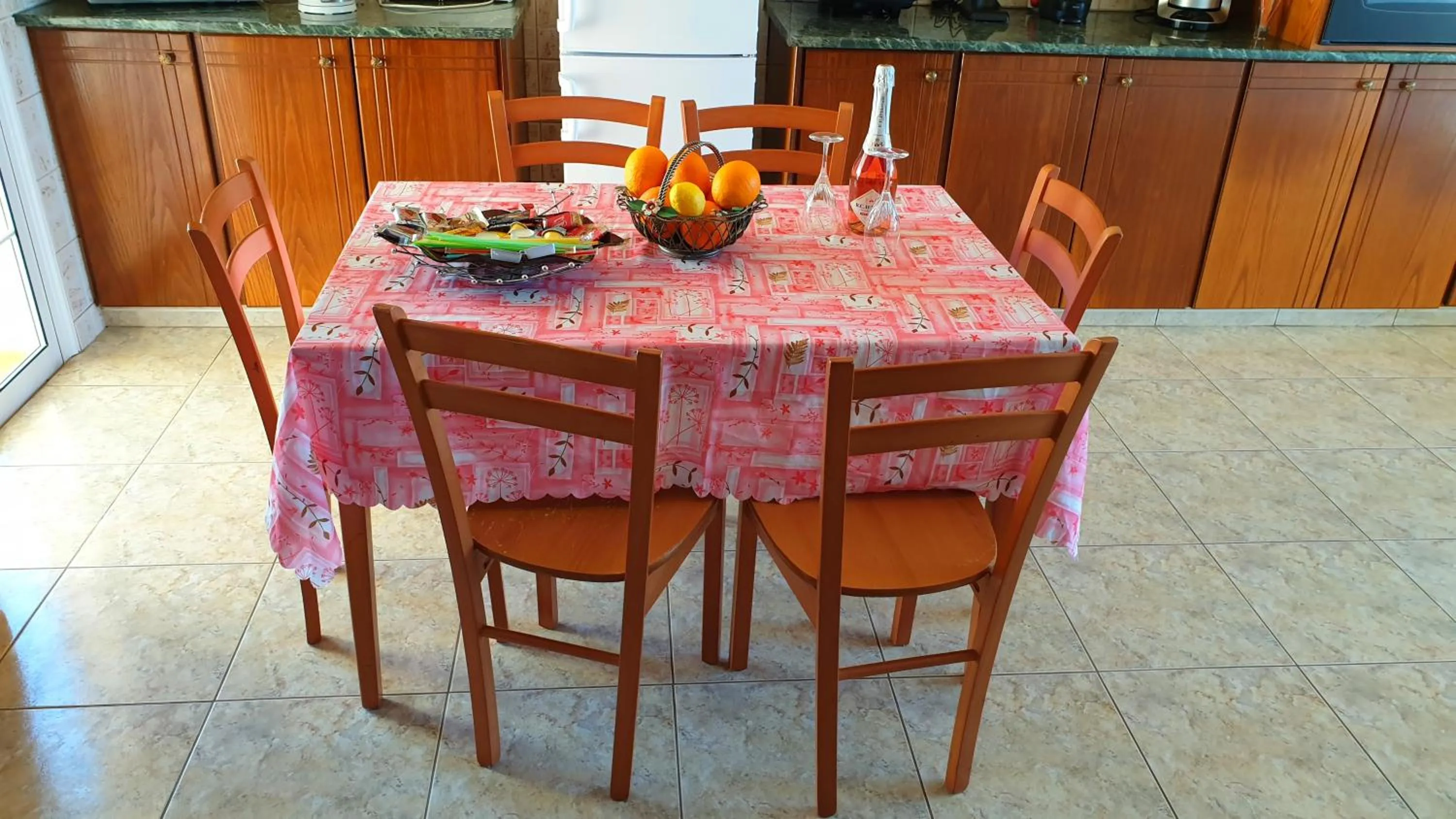 Dining area in Astrofegia Apartments Near The Sea