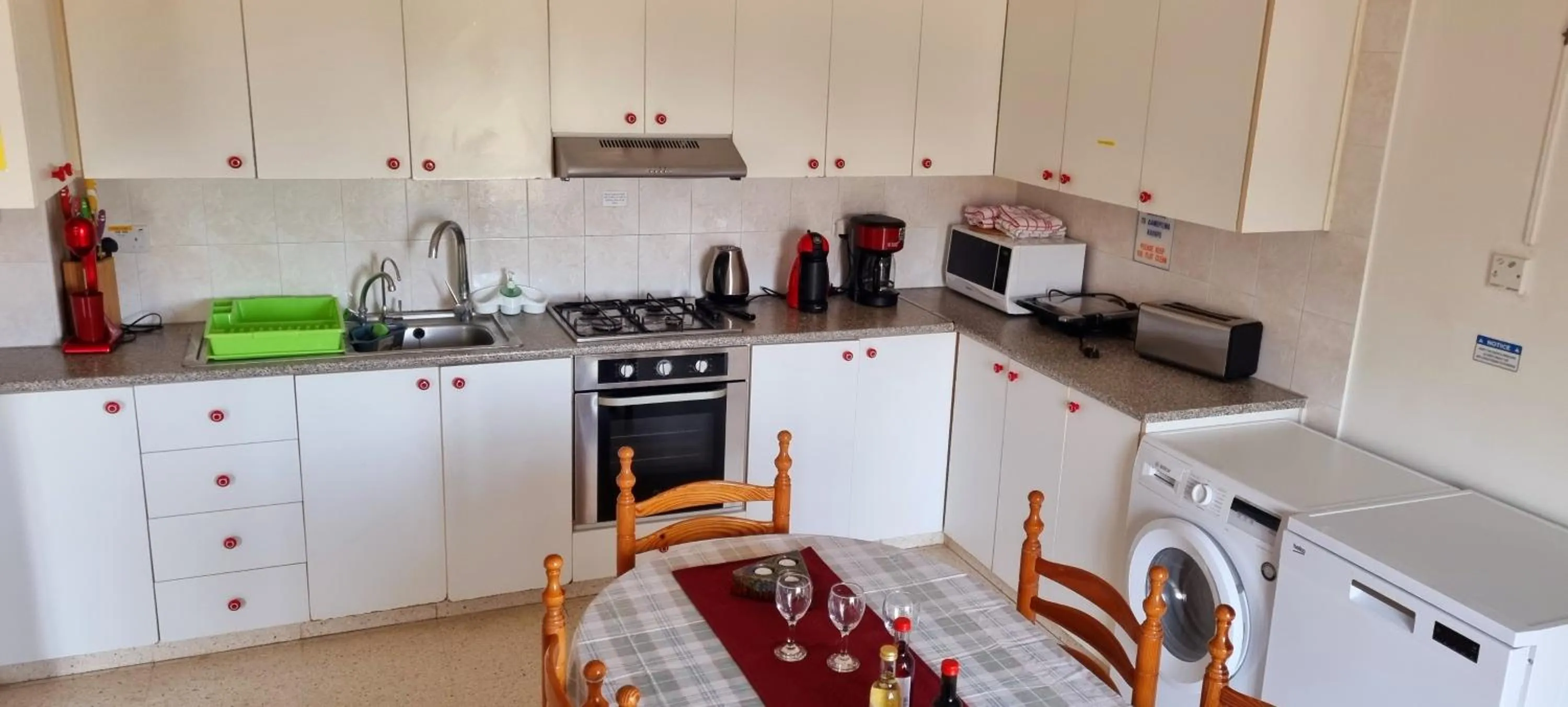 kitchen in Astrofegia Apartments Near The Sea