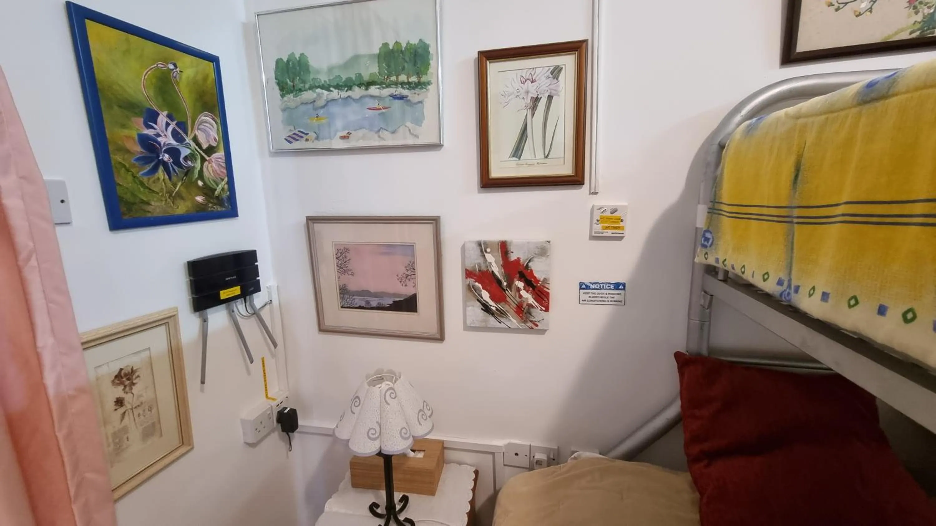 Bed in Astrofegia Apartments Near The Sea