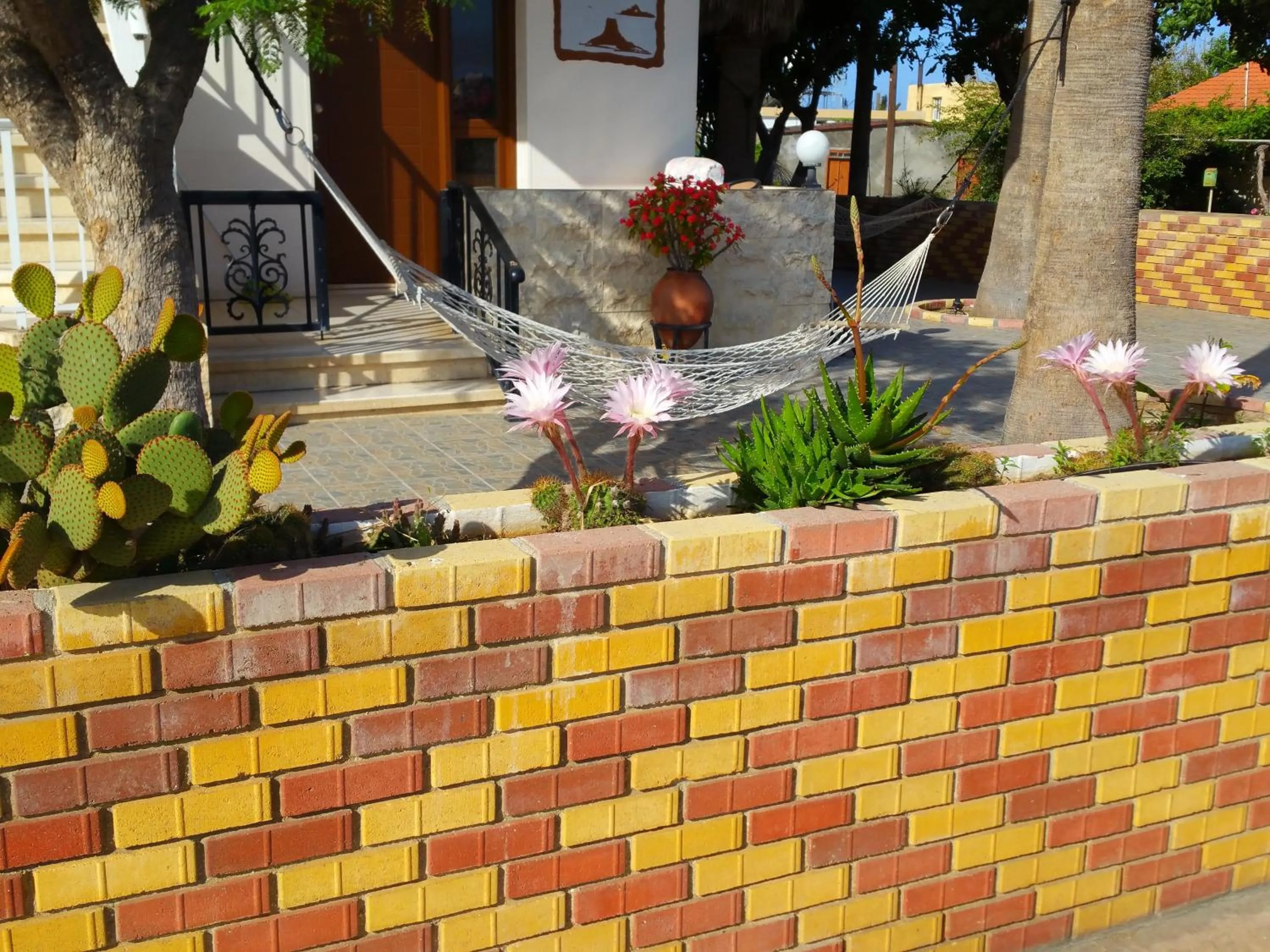 Garden in Astrofegia Apartments Near The Sea