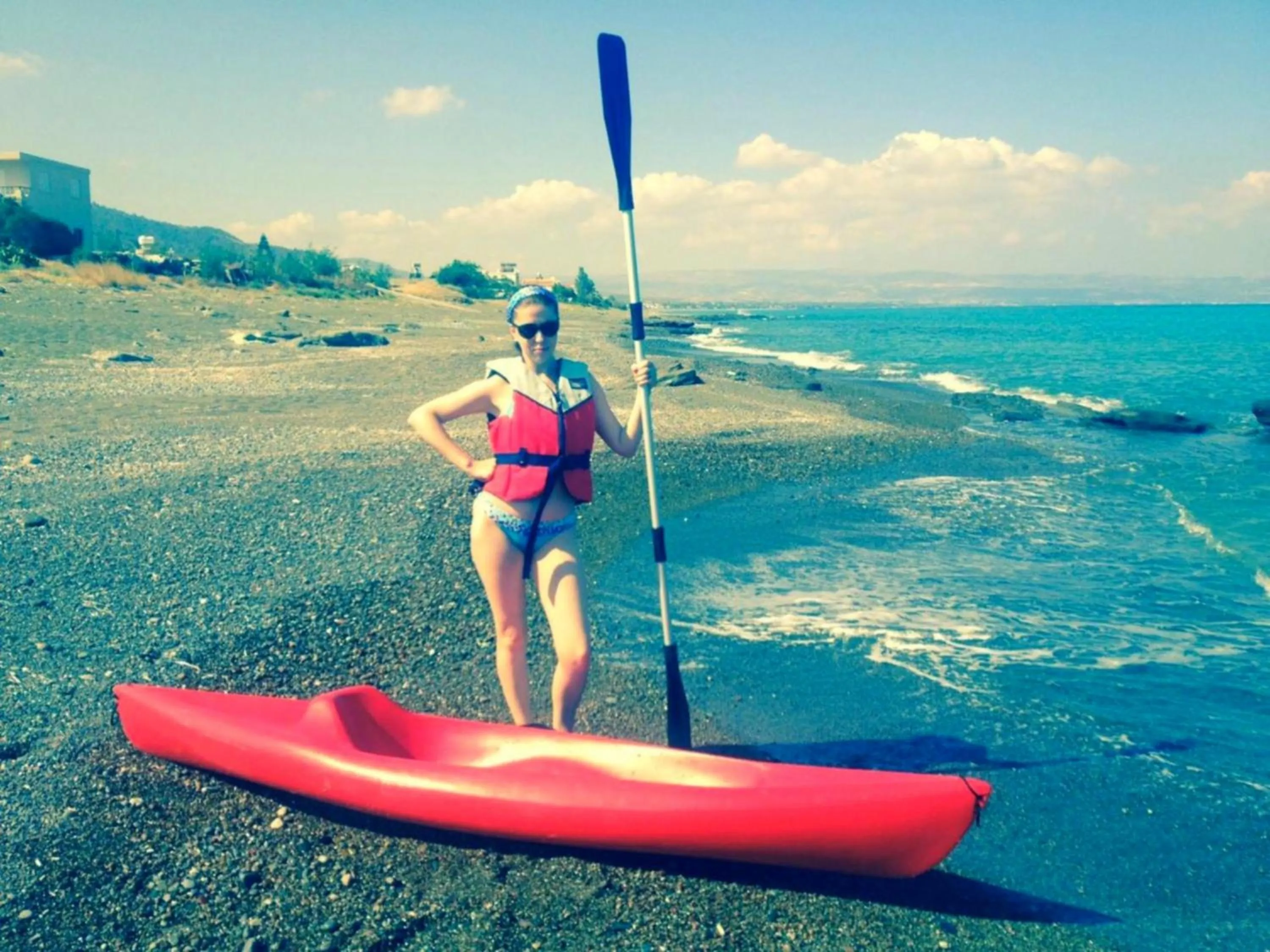 Canoeing in Astrofegia Apartments Near The Sea