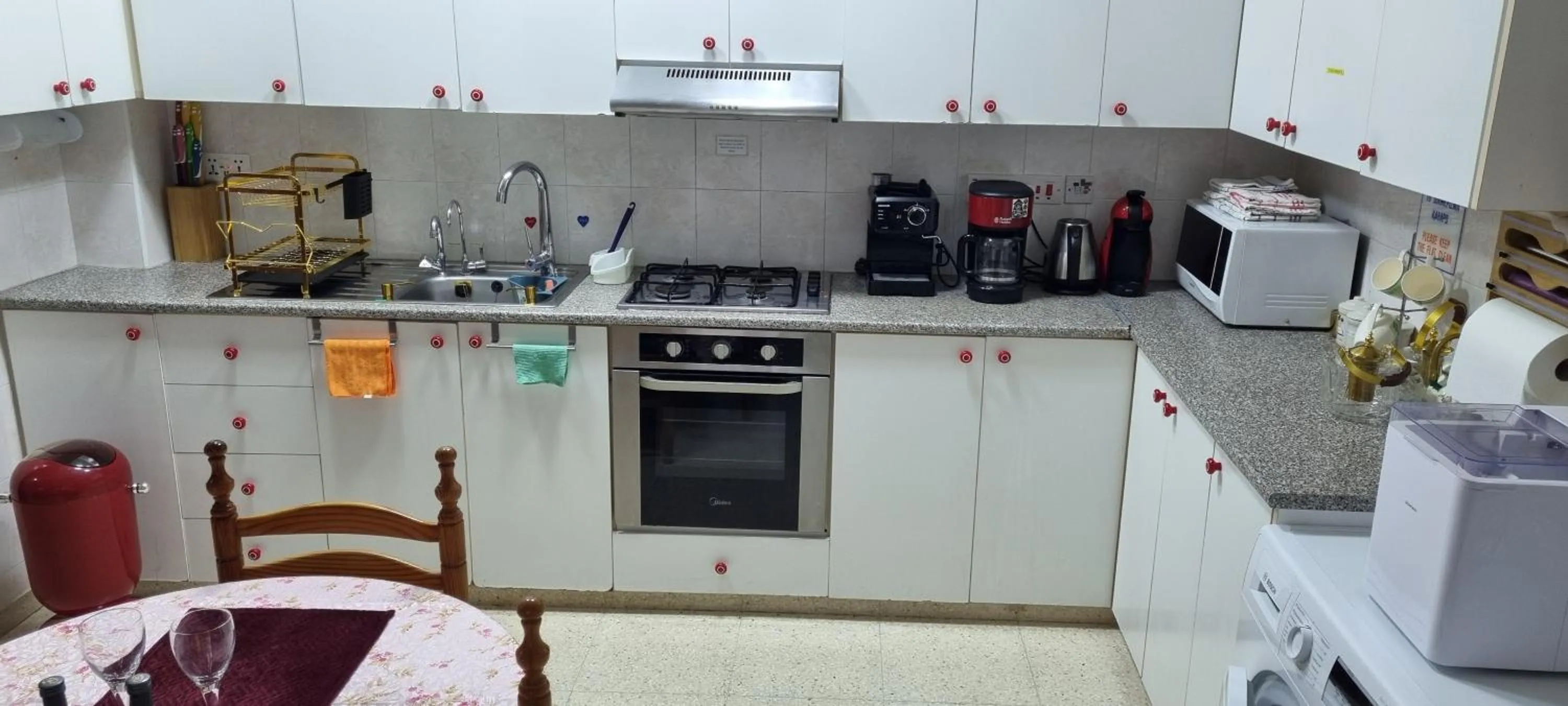 kitchen in Astrofegia Apartments Near The Sea