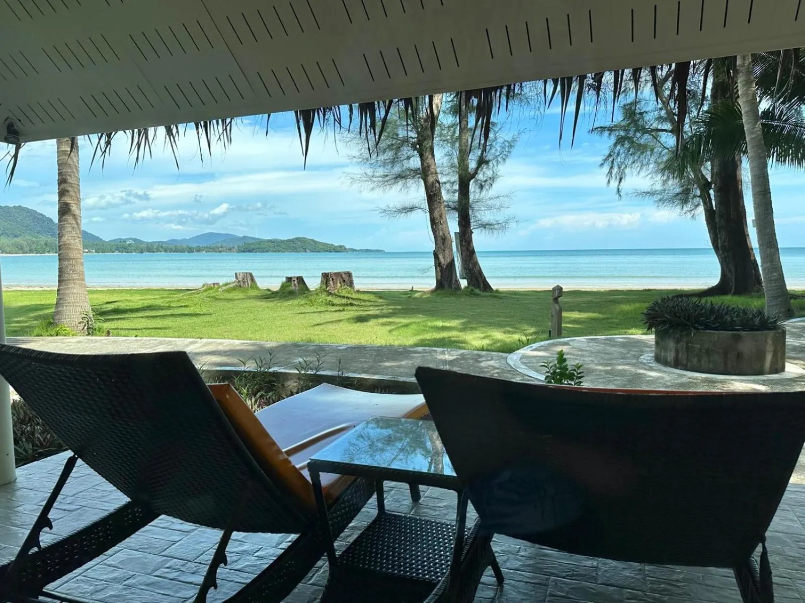 Sea view in Twin Bay Resort Koh Lanta