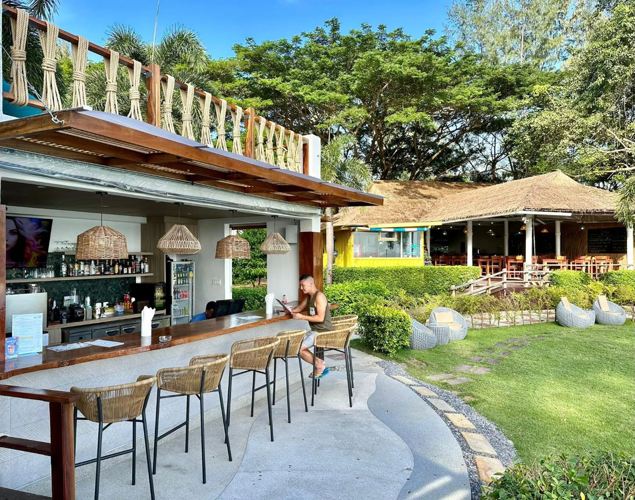 Lounge or bar in Twin Bay Resort Koh Lanta