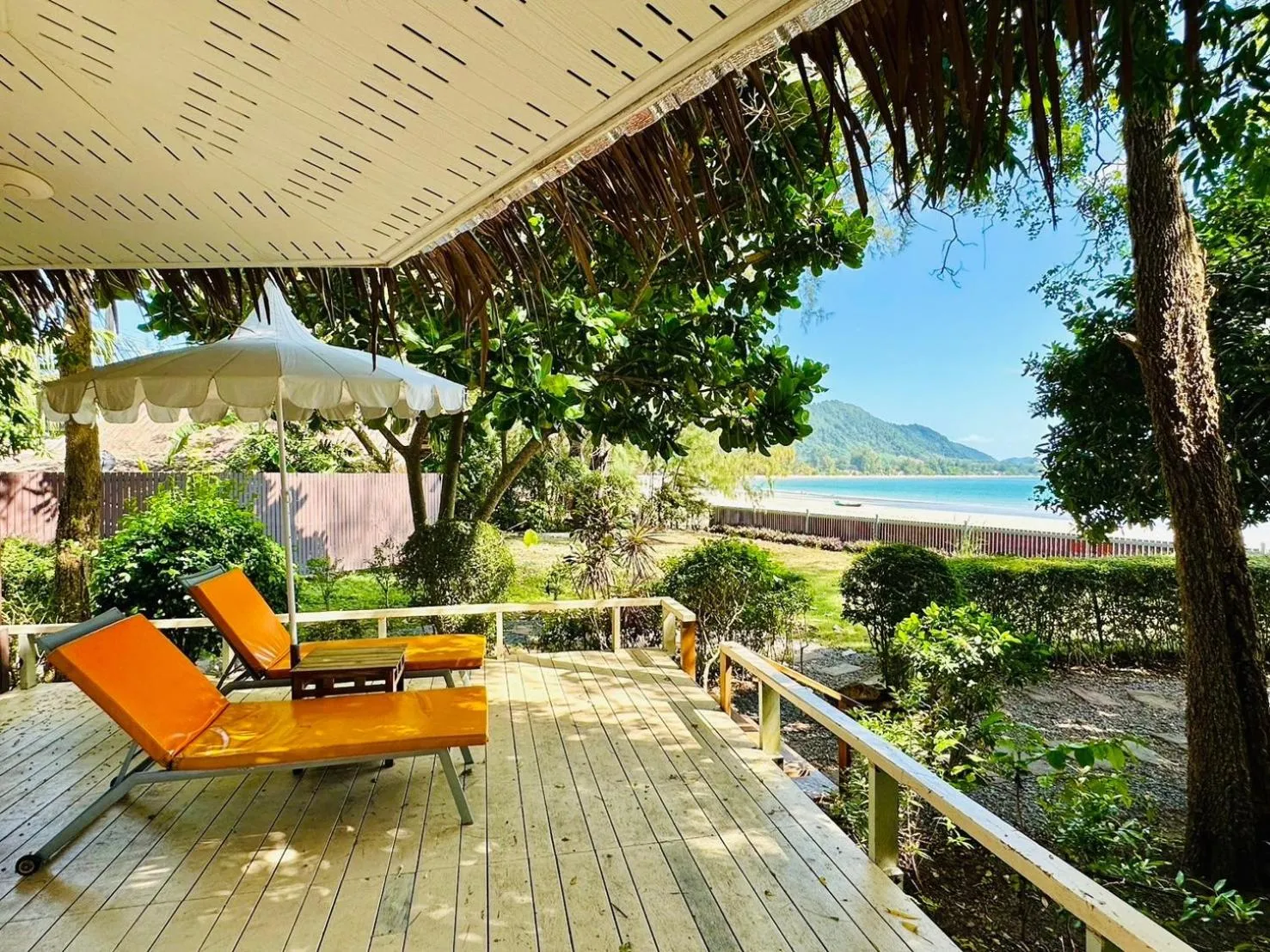 Balcony/Terrace in Twin Bay Resort Koh Lanta