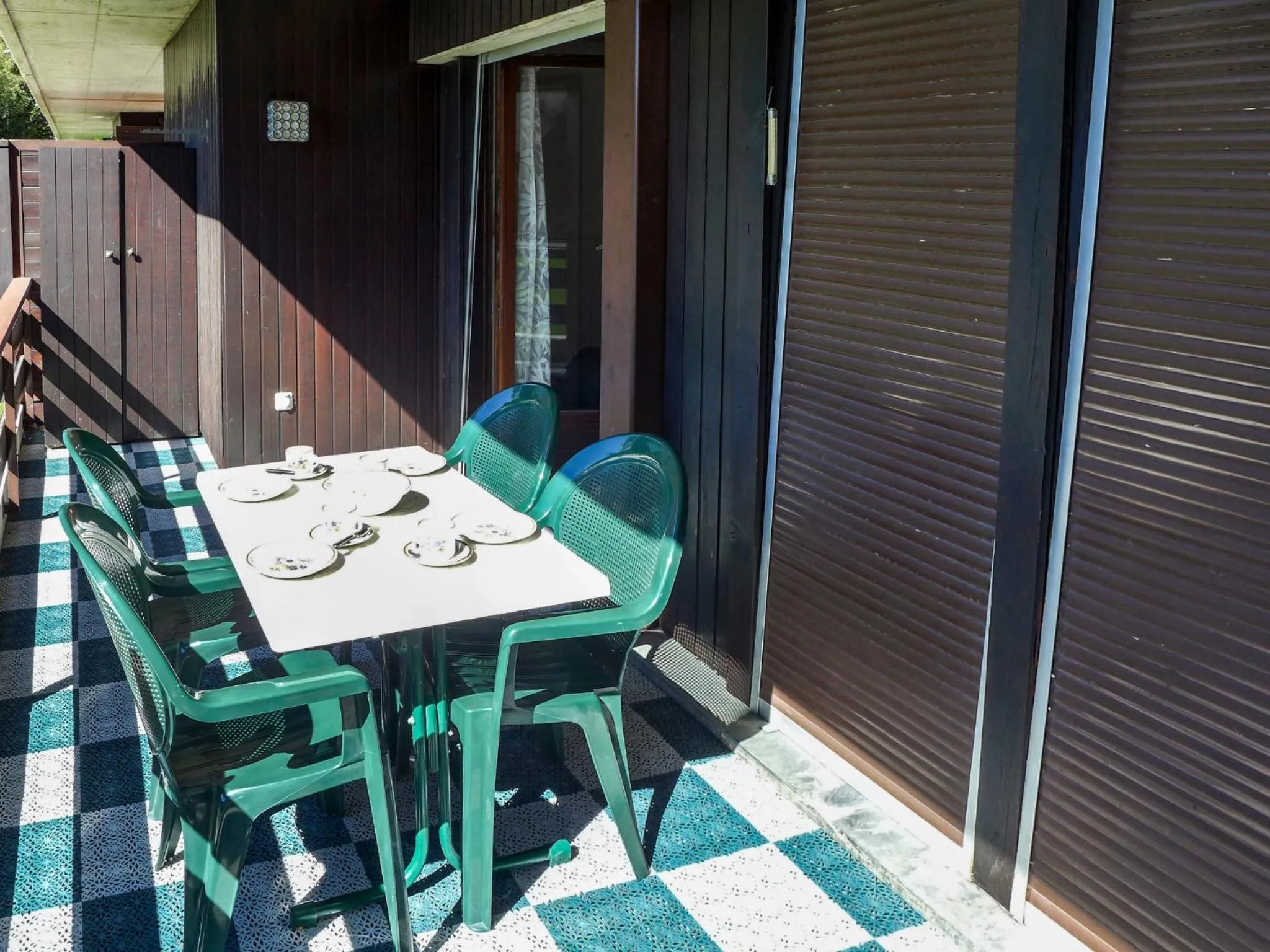 Balcony/Terrace in Apartment Victoria B 7 by Interhome