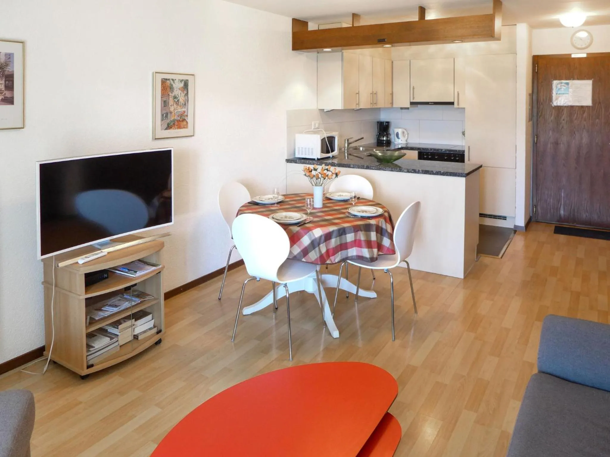 Kitchen or kitchenette in Apartment Victoria B 7 by Interhome