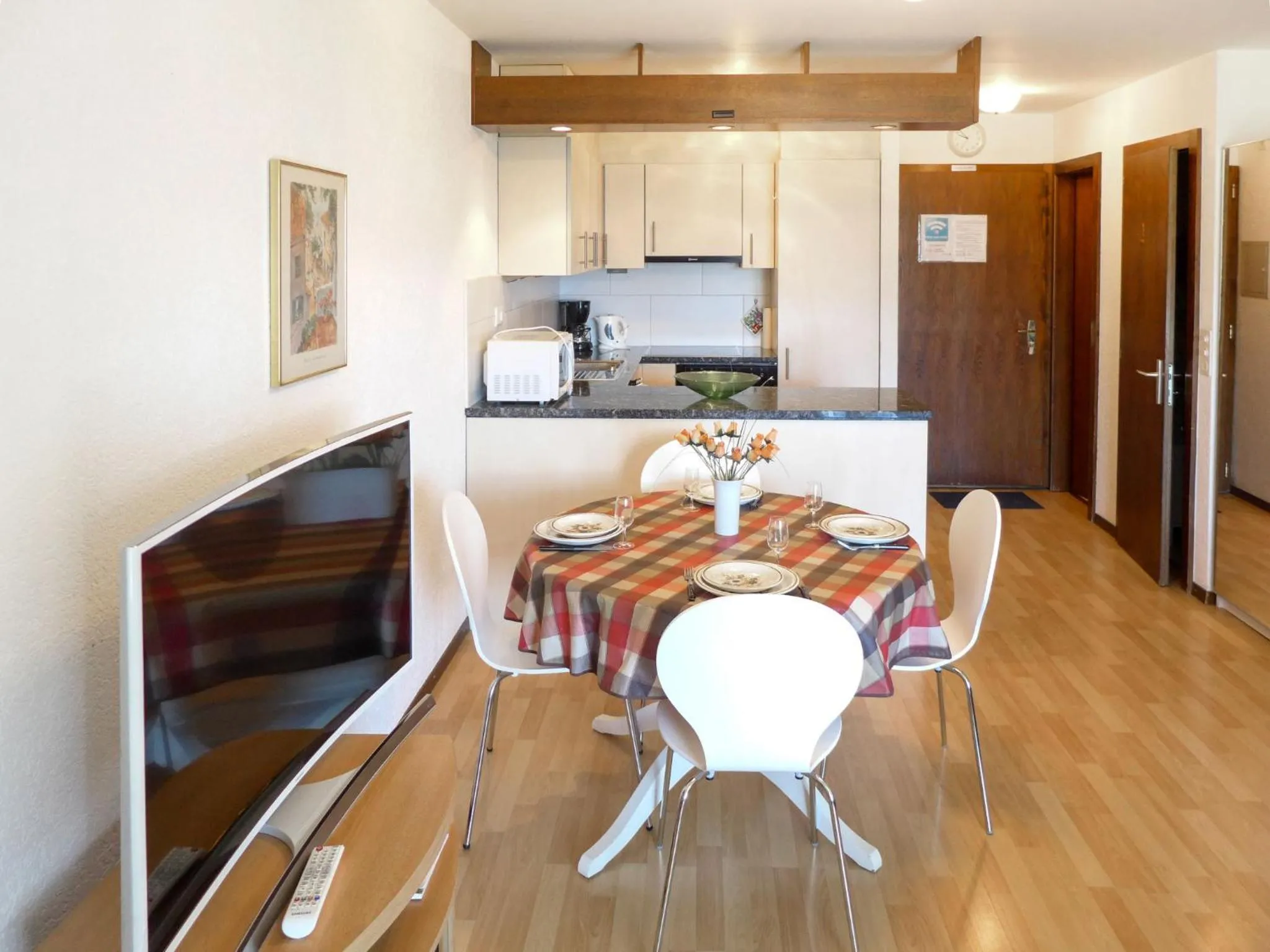 Kitchen or kitchenette in Apartment Victoria B 7 by Interhome