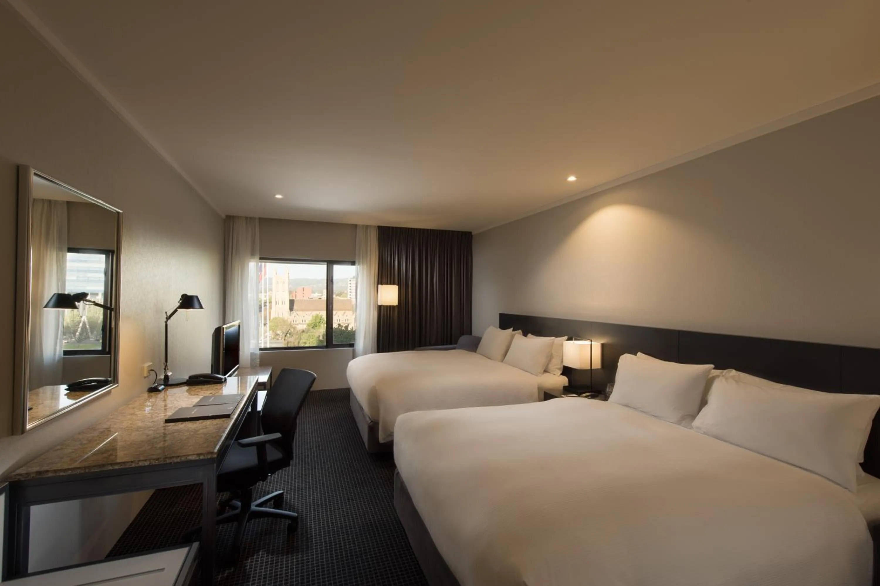 Bedroom, Bed in Hilton Adelaide