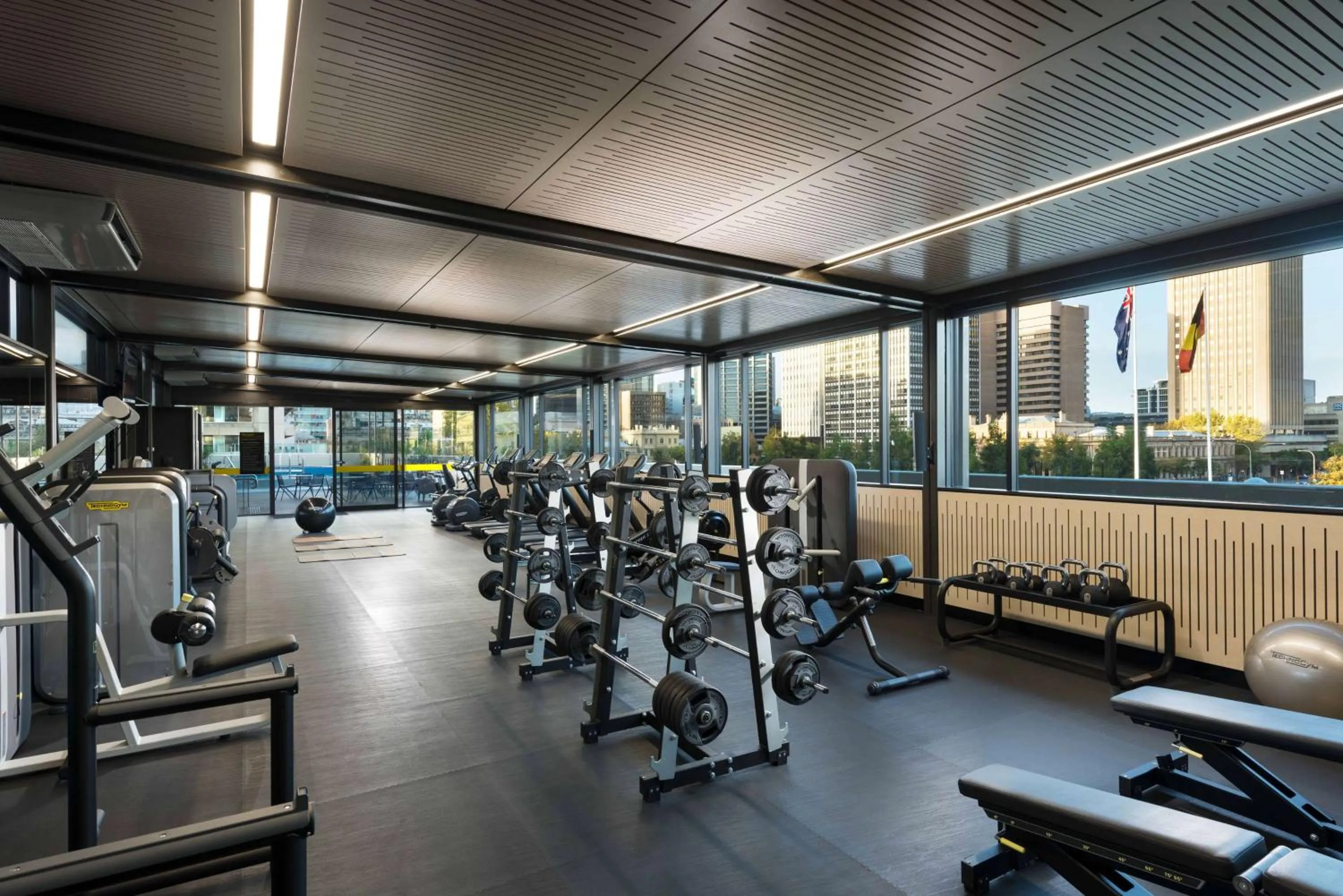 Fitness centre/facilities in Hilton Adelaide
