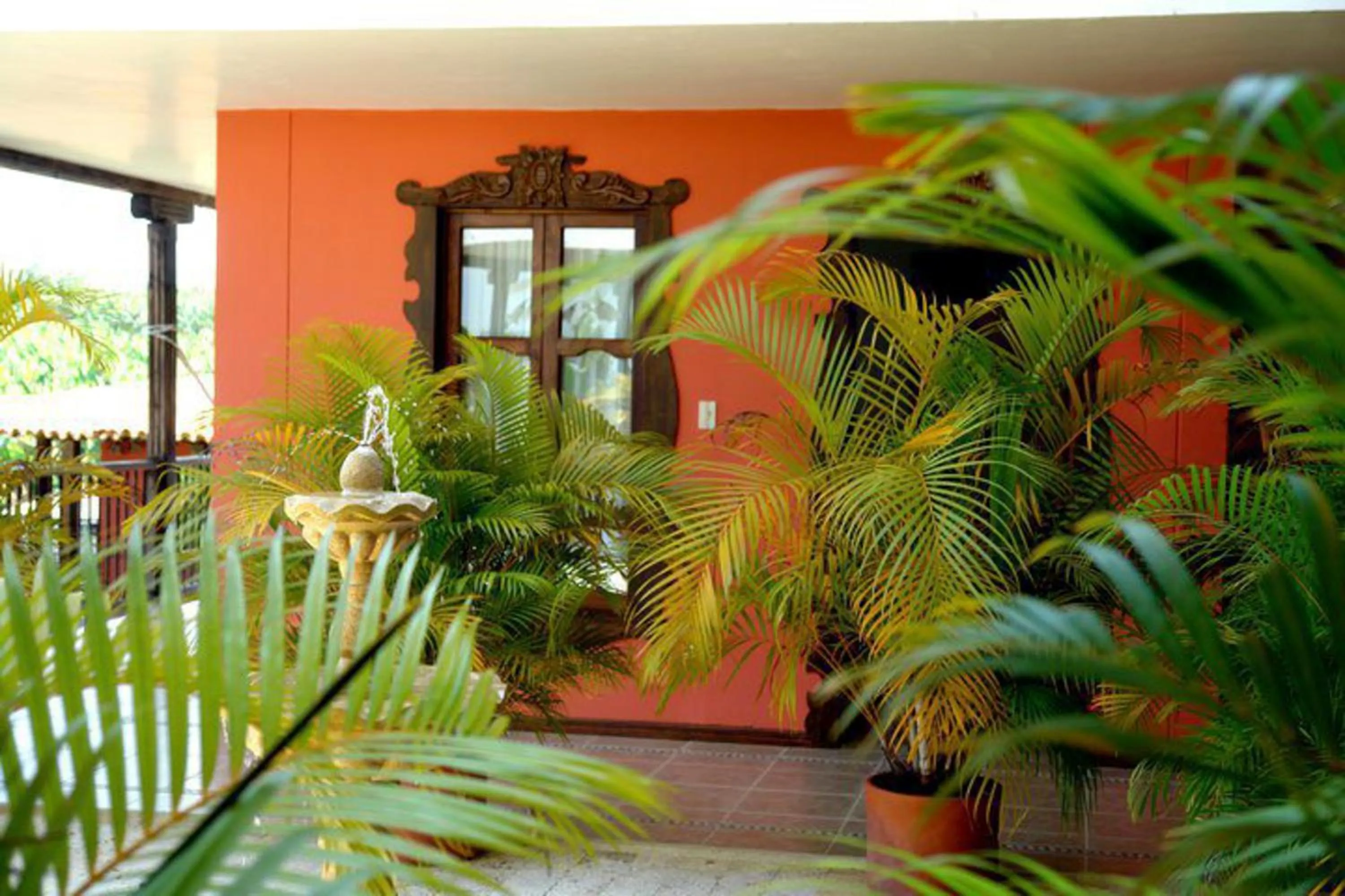 Patio in Hotel Campestre la Navarra