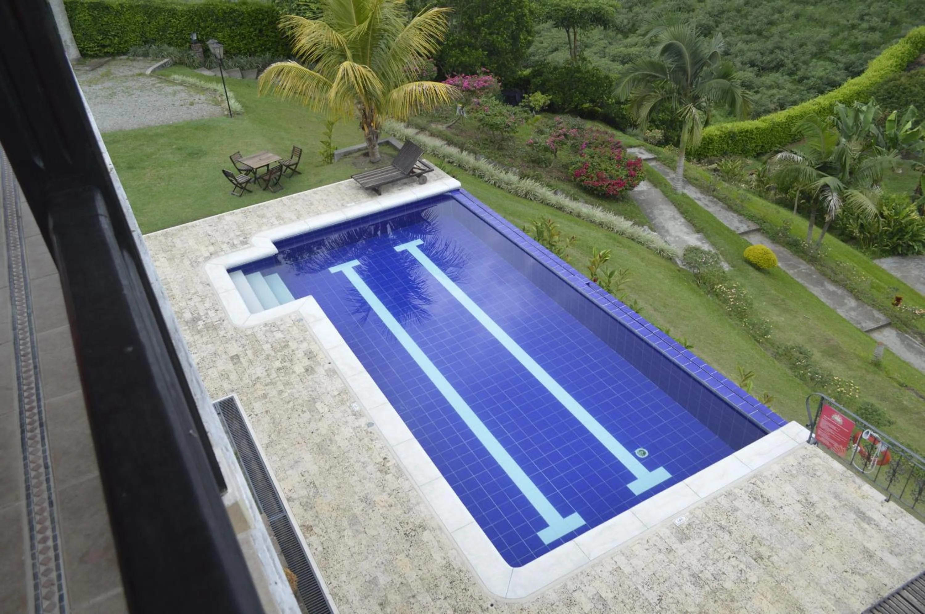 Swimming pool in Hotel Campestre la Navarra