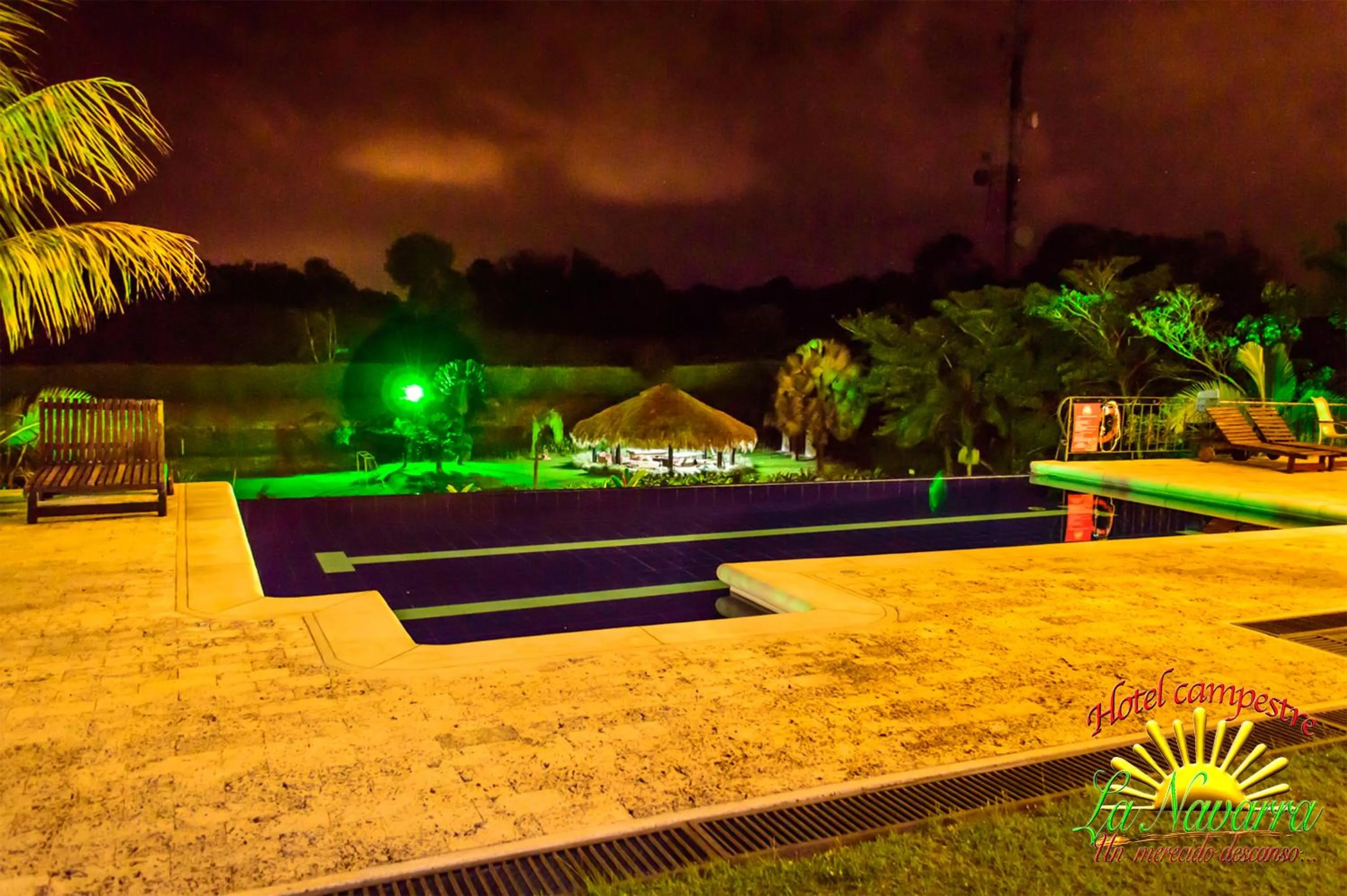 Balcony/Terrace in Hotel Campestre la Navarra