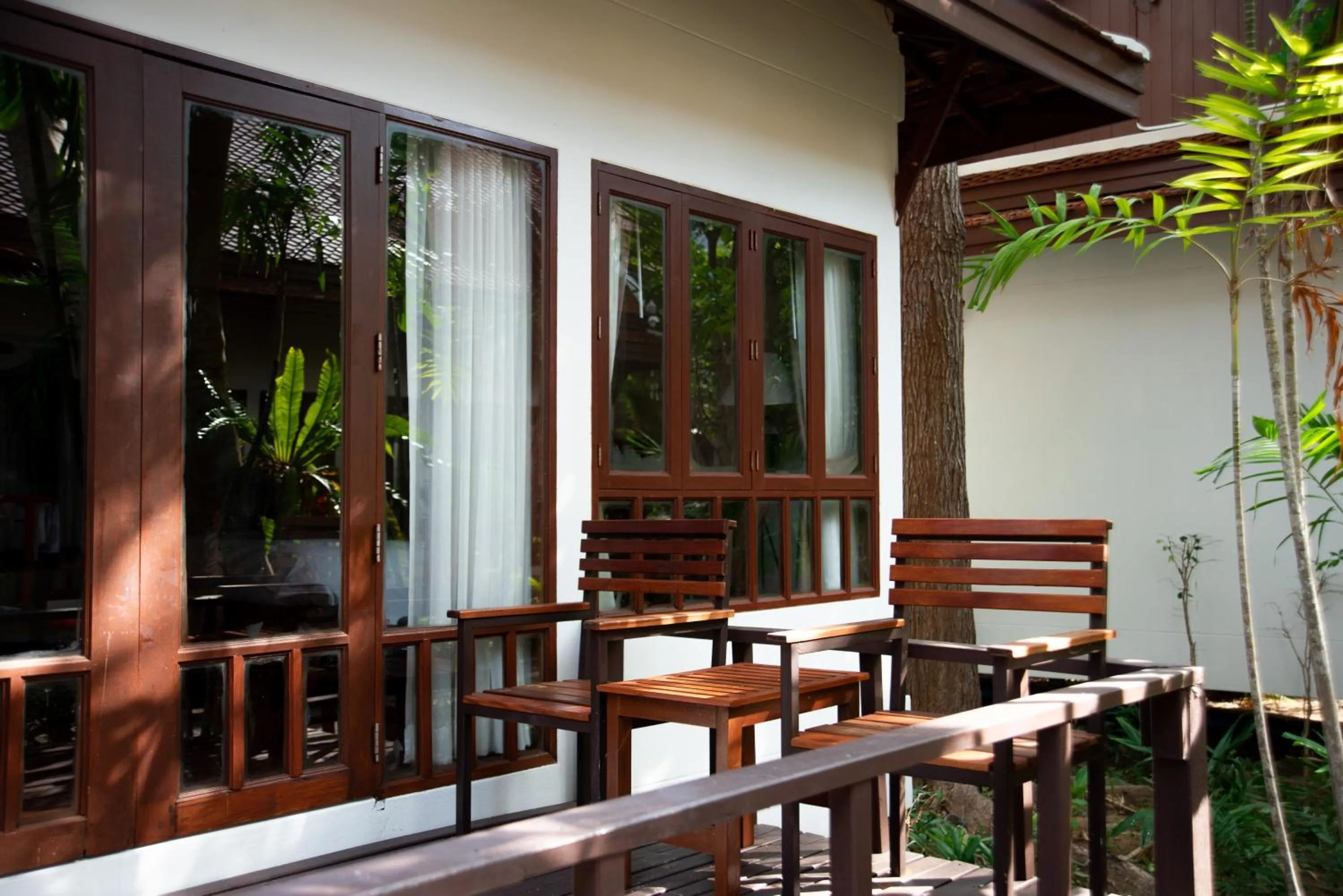 Garden view in Royal Lanta Resort & Spa