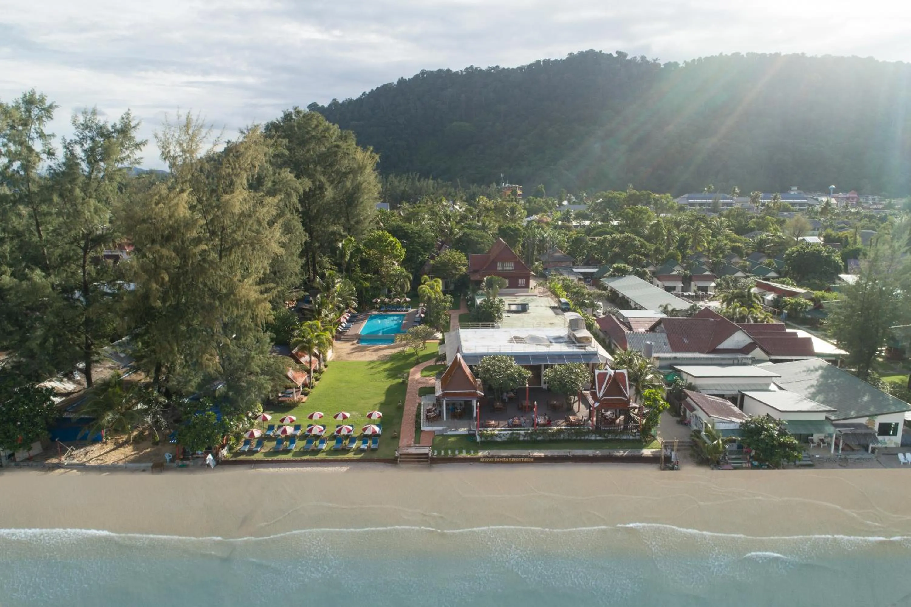 Bird's eye view in Royal Lanta Resort & Spa