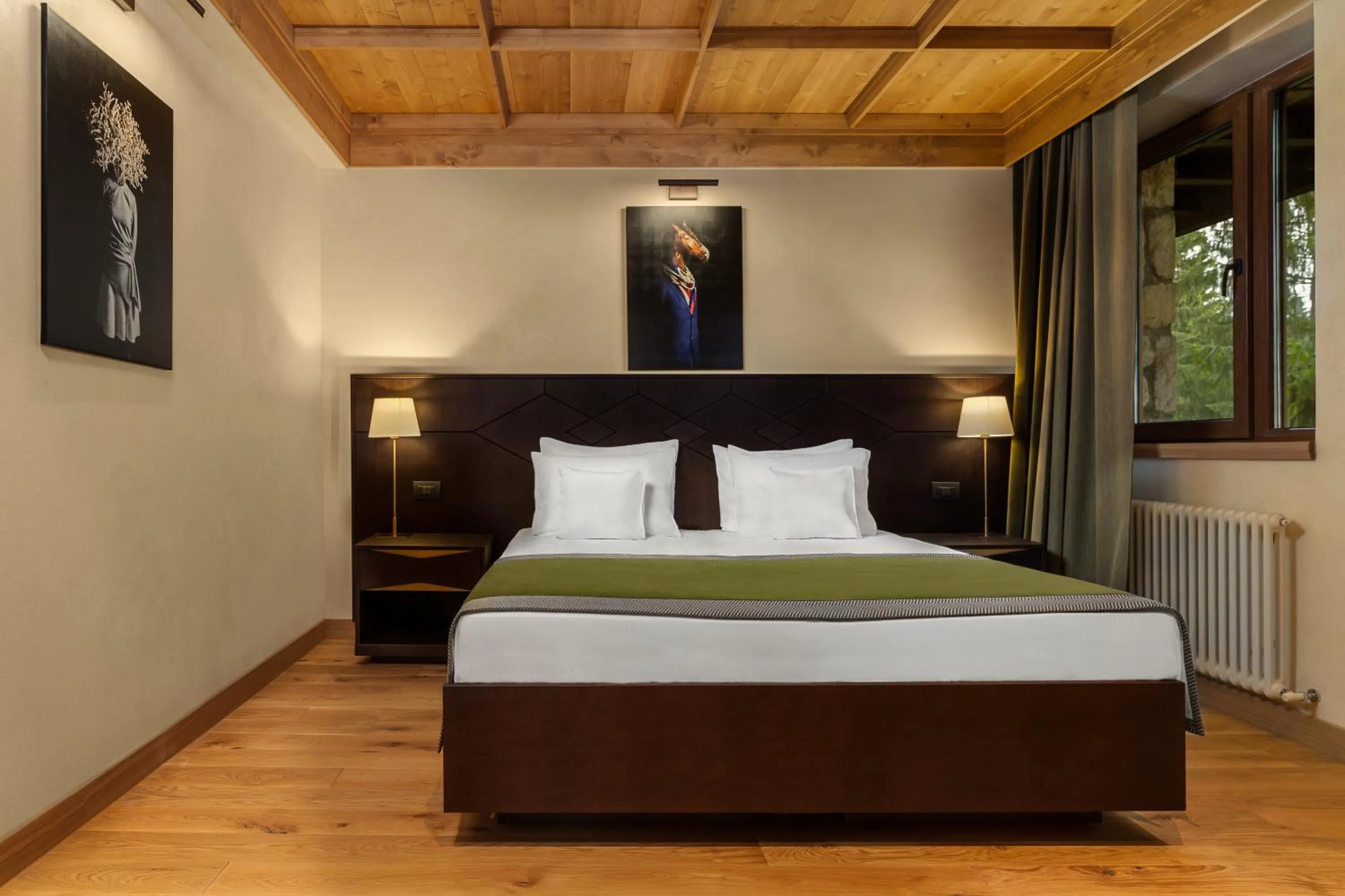 Bed in Ana Hotels Bradul Poiana Brasov