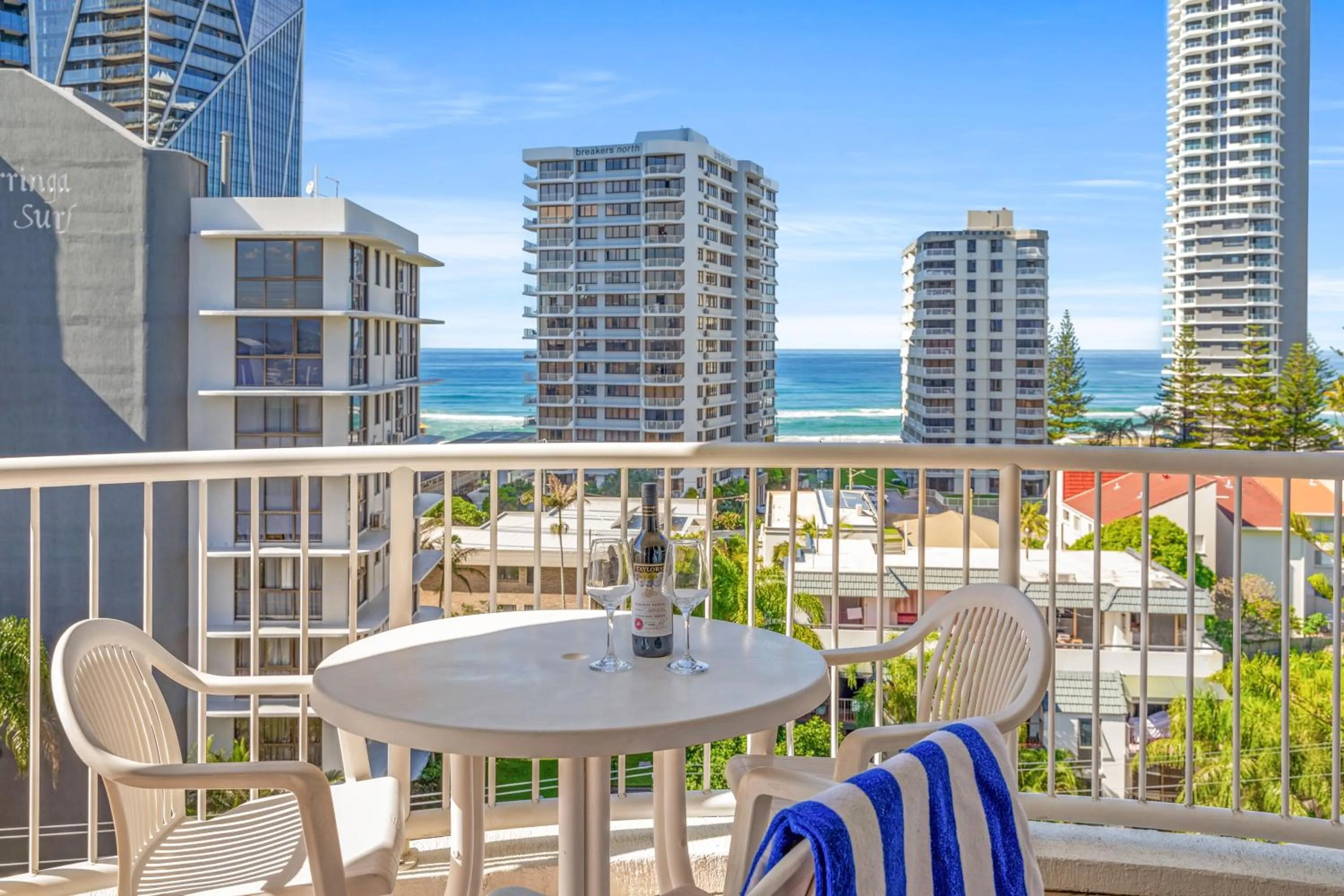 Patio in Surf Parade Resort