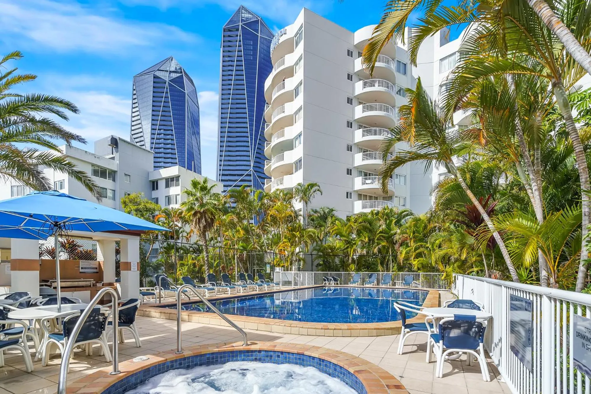 Swimming pool in Surf Parade Resort