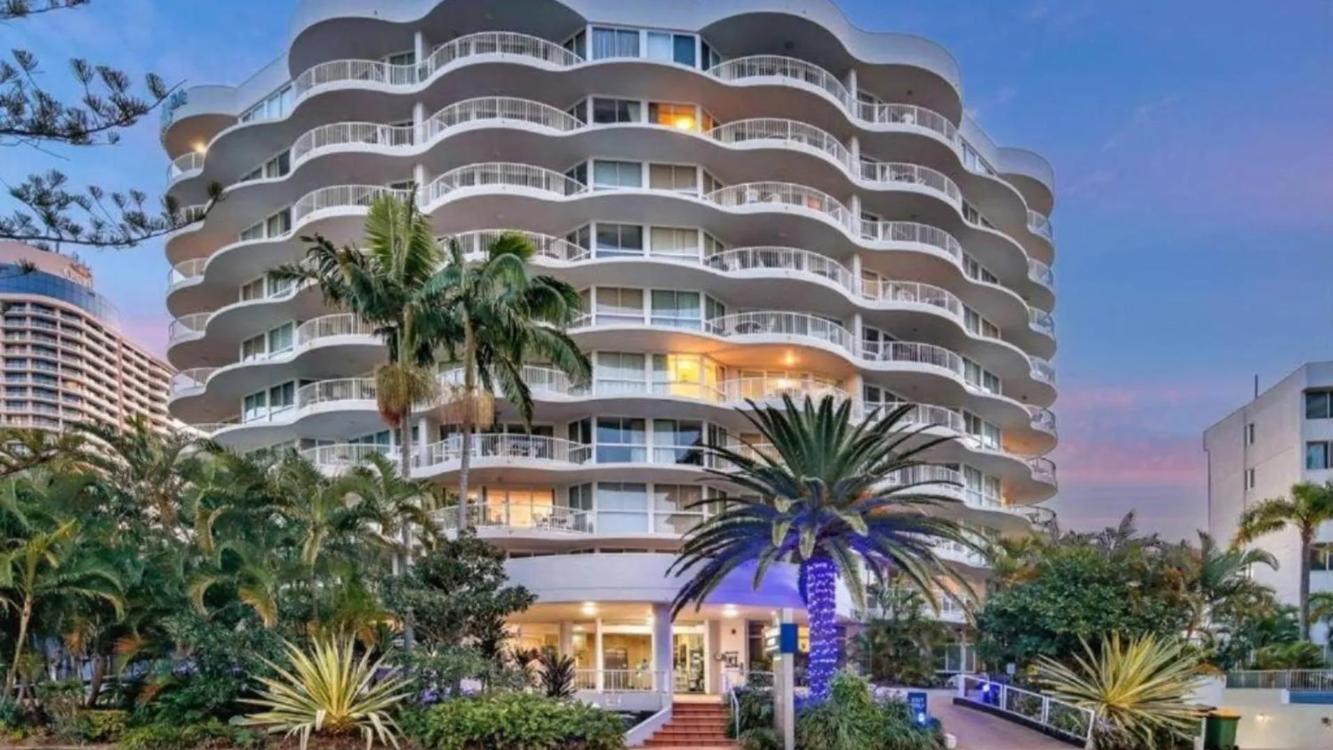 Property building in Surf Parade Resort