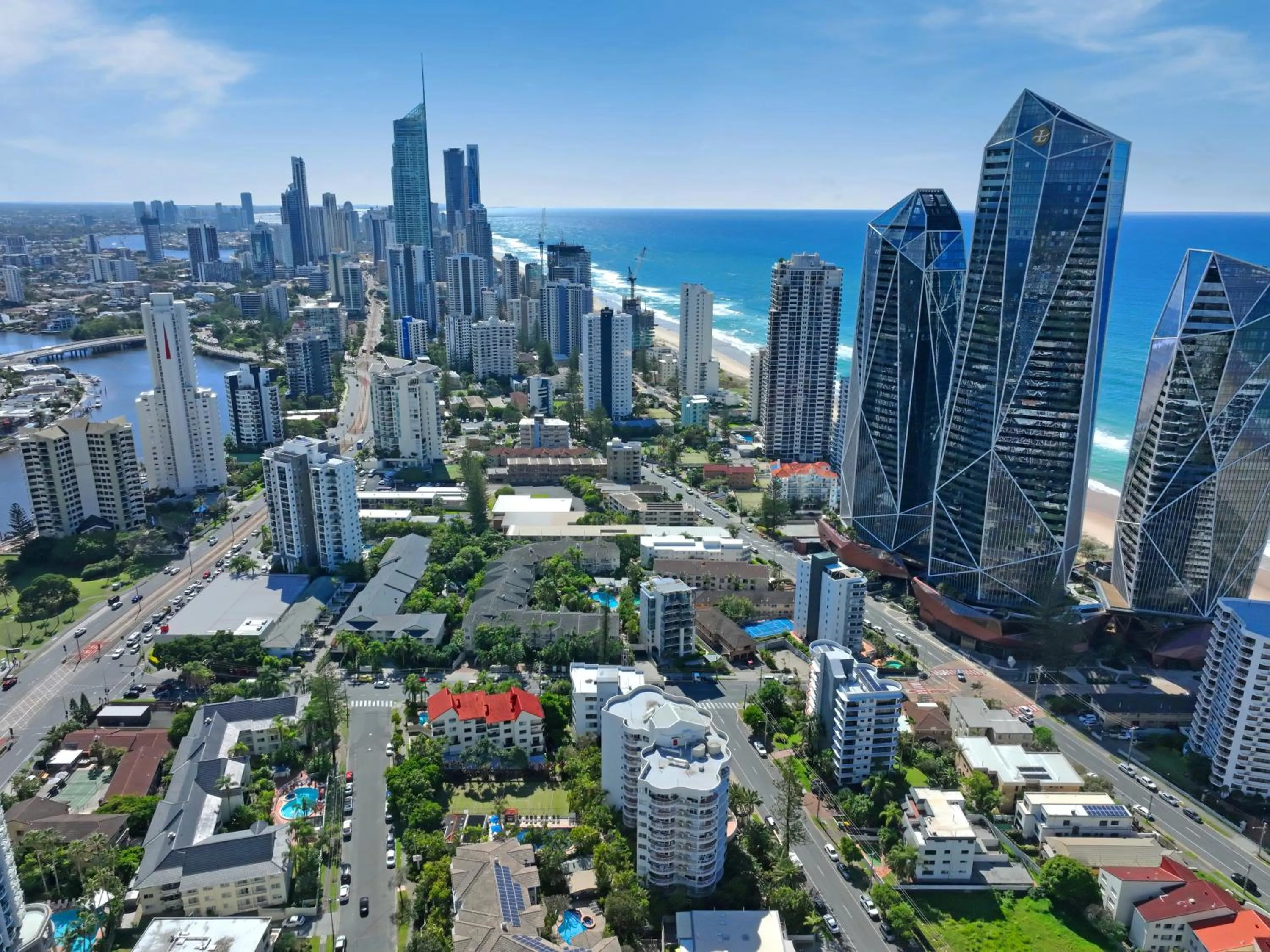 Property building in Surf Parade Resort