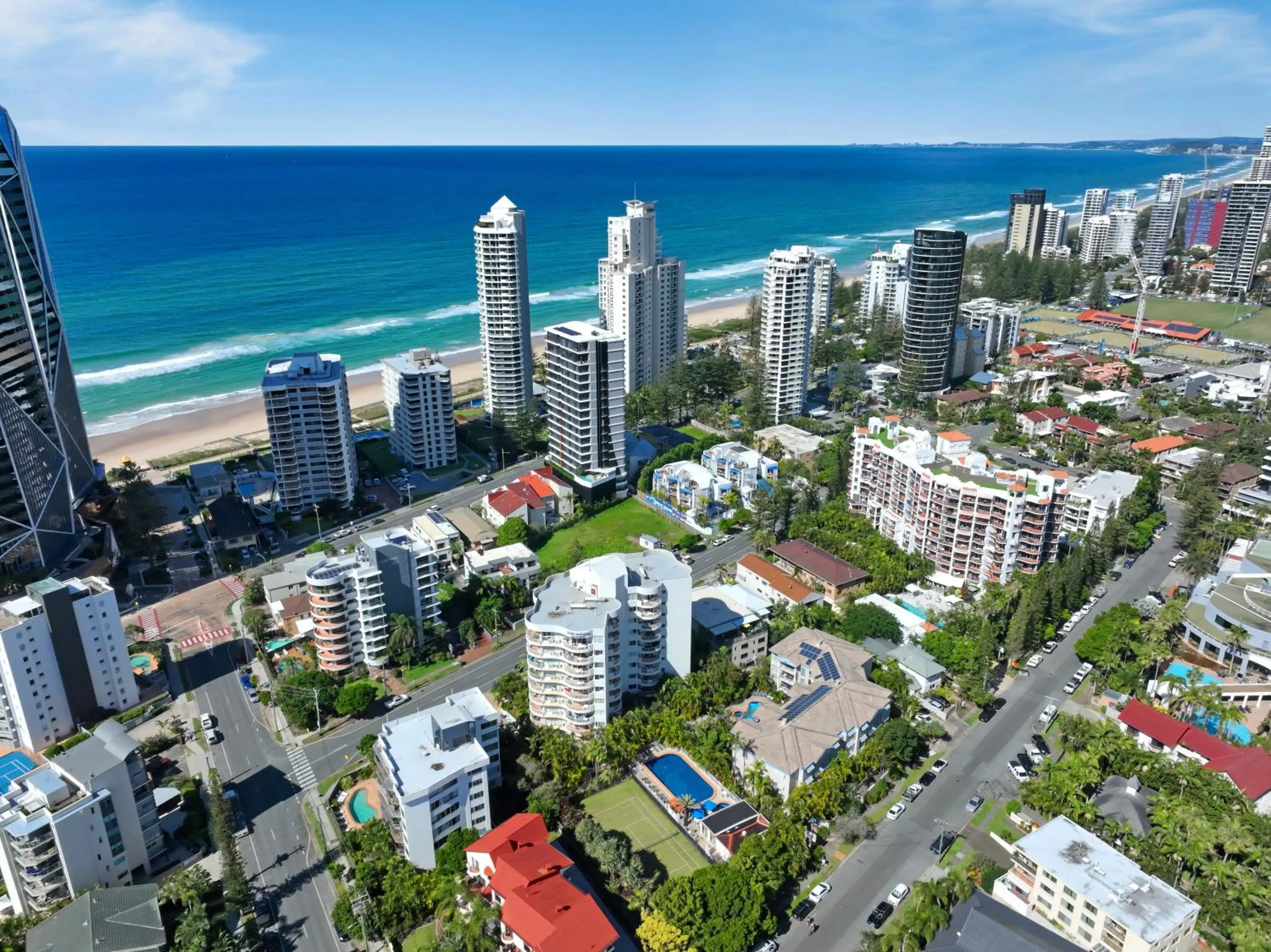 Property building in Surf Parade Resort