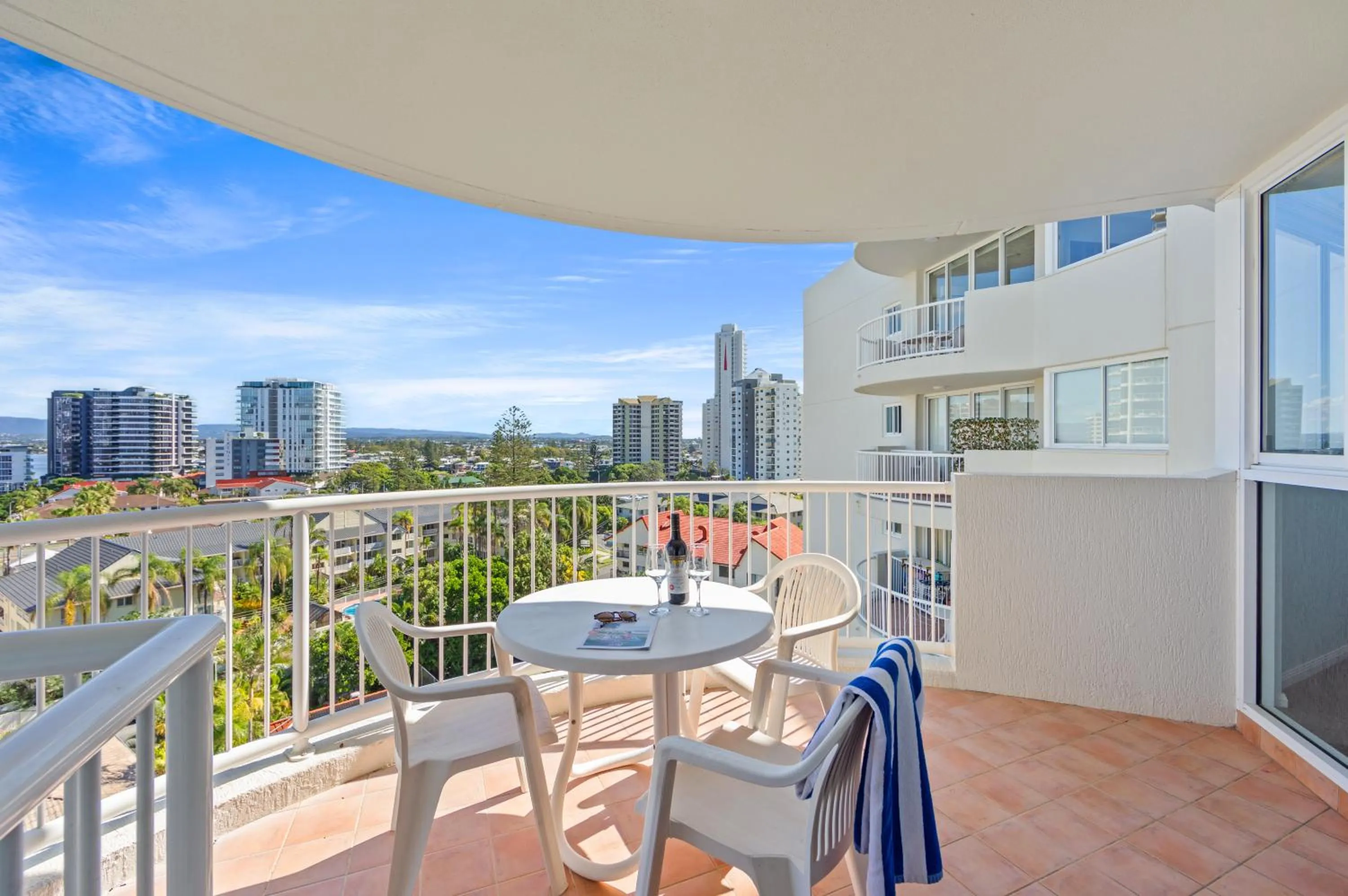 Patio in Surf Parade Resort