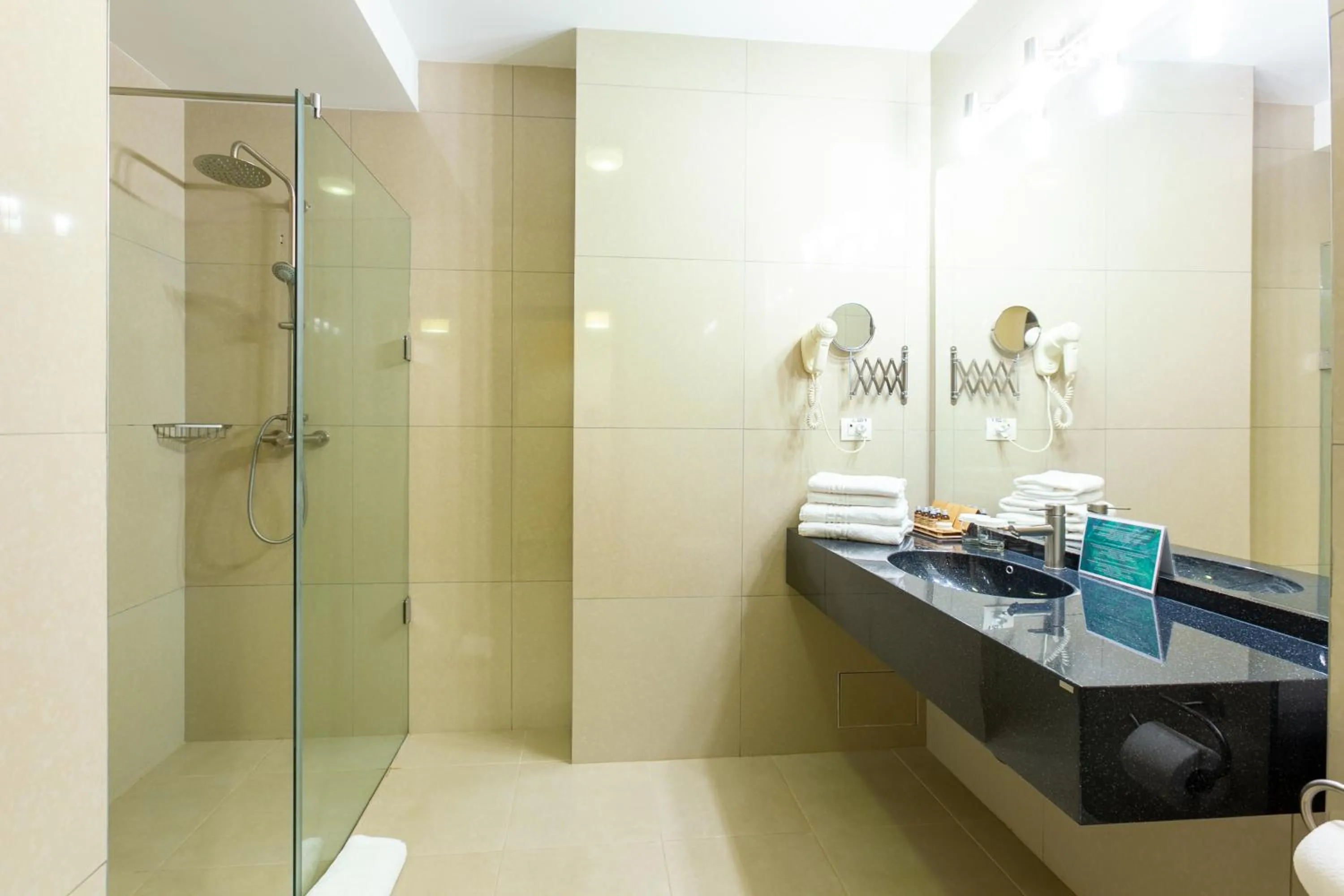 Bathroom in Golden Time Hotel