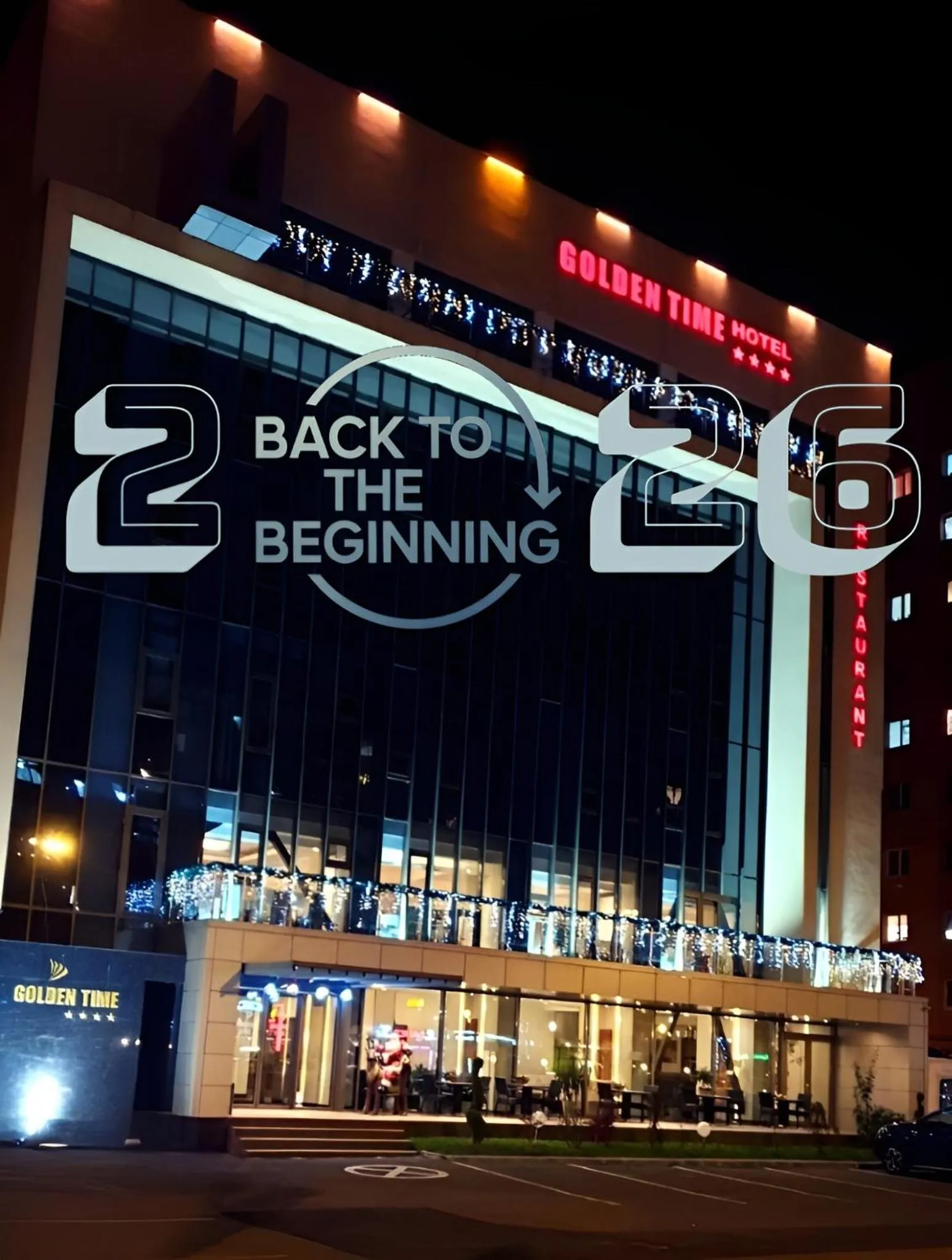 Property building in Golden Time Hotel