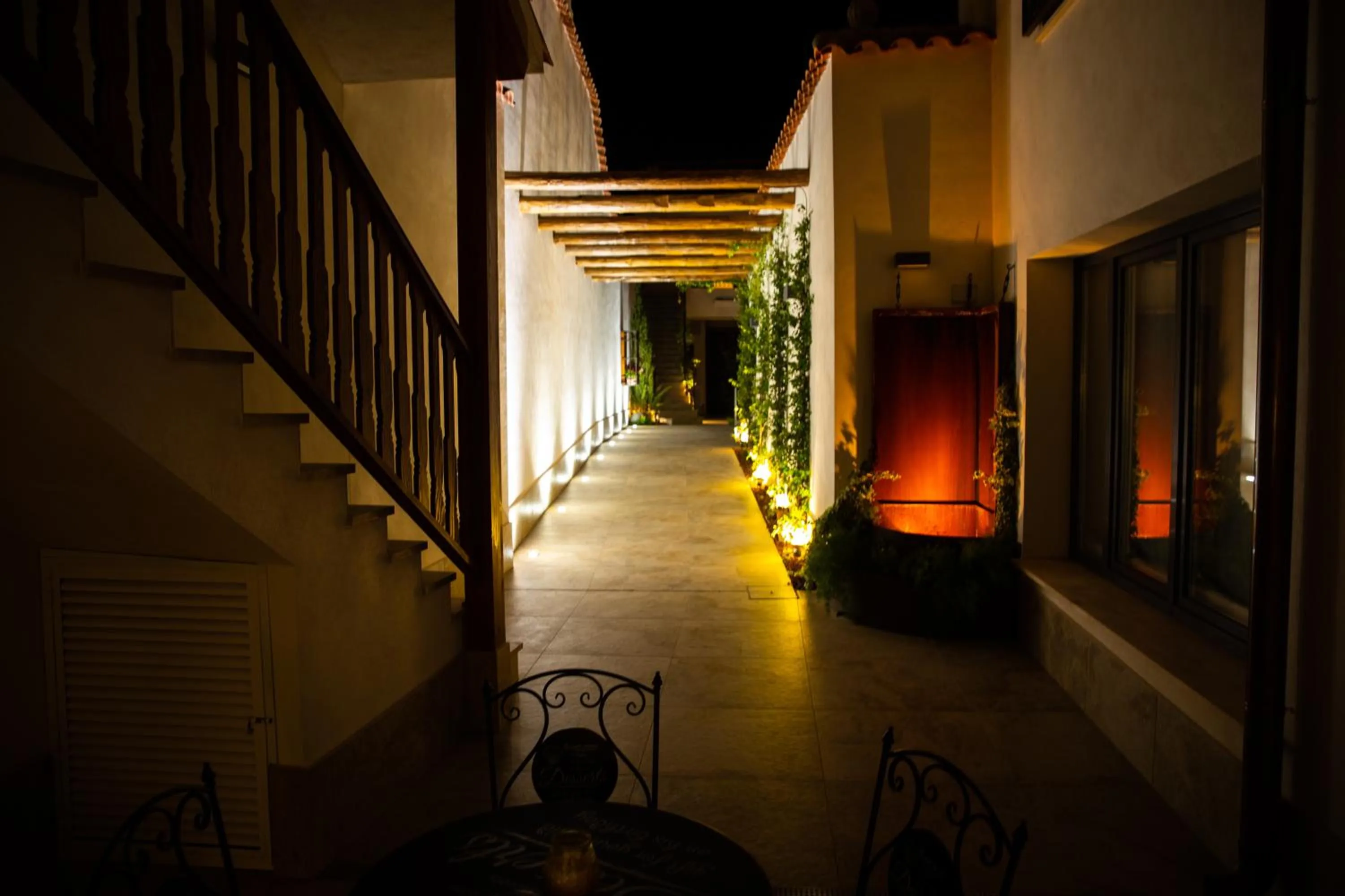 Inner courtyard view in El Patio de los Jazmines Boutique-House