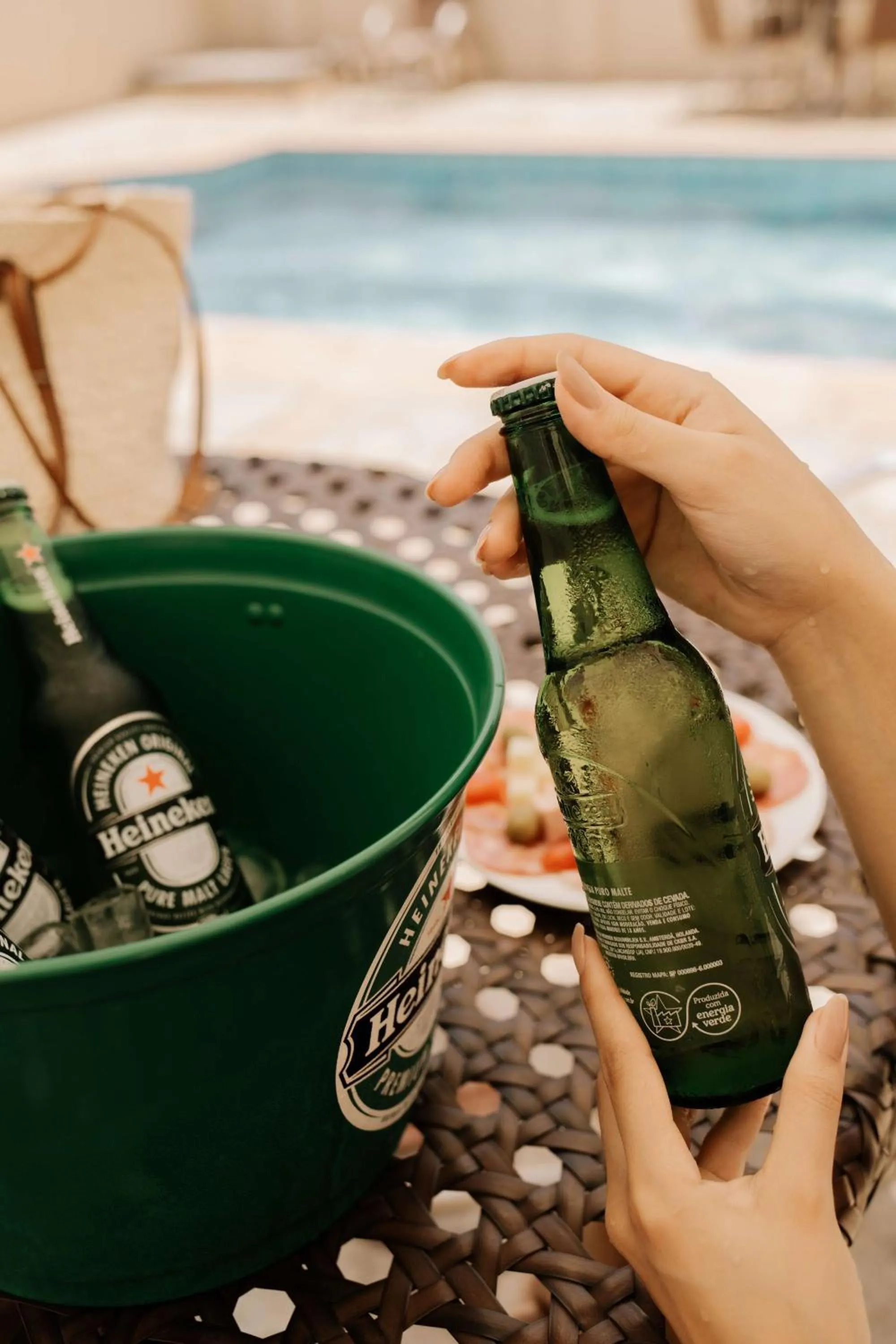 Swimming pool in Firenze Hotel Votuporanga