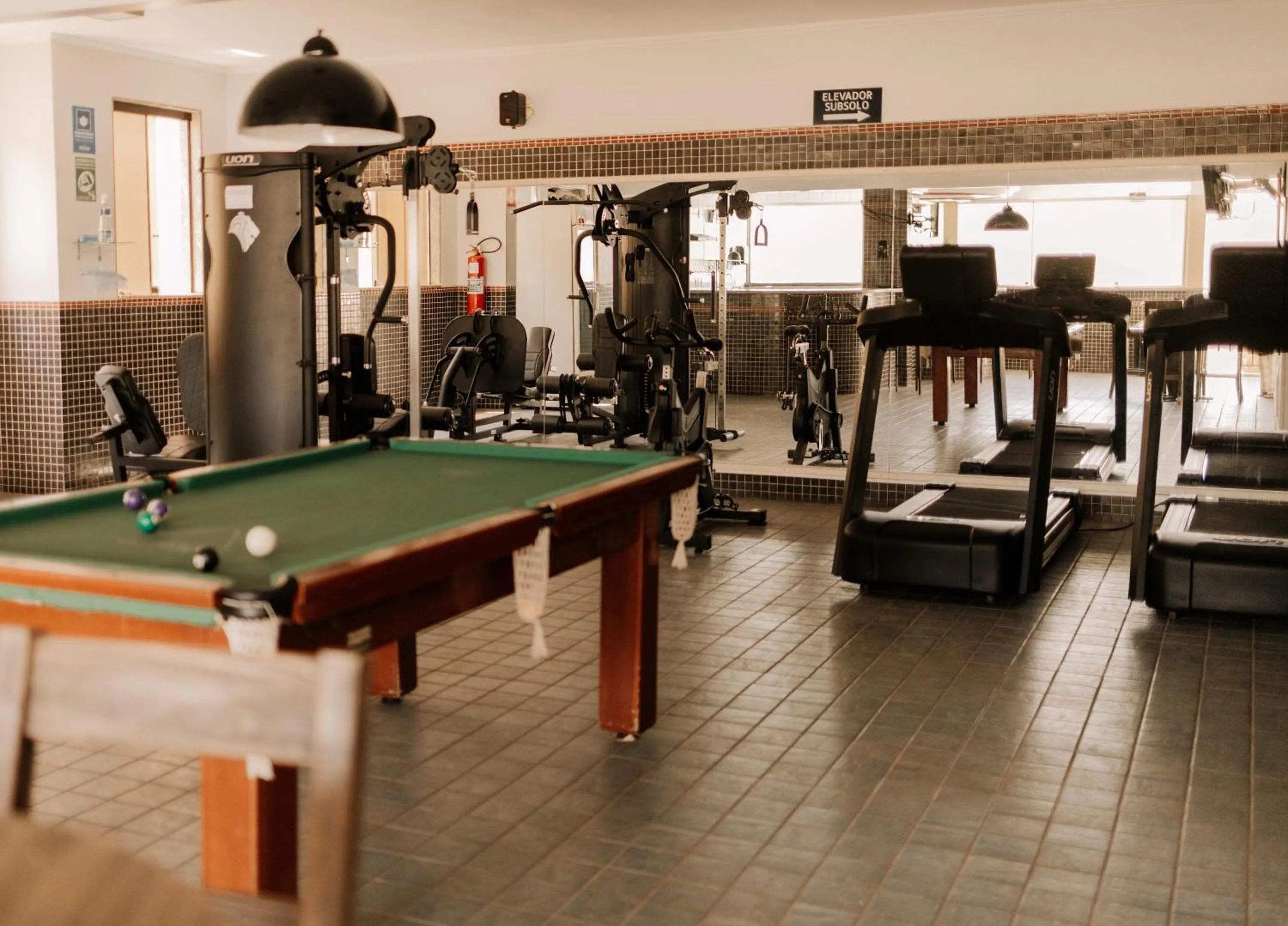Fitness centre/facilities in Firenze Hotel Votuporanga