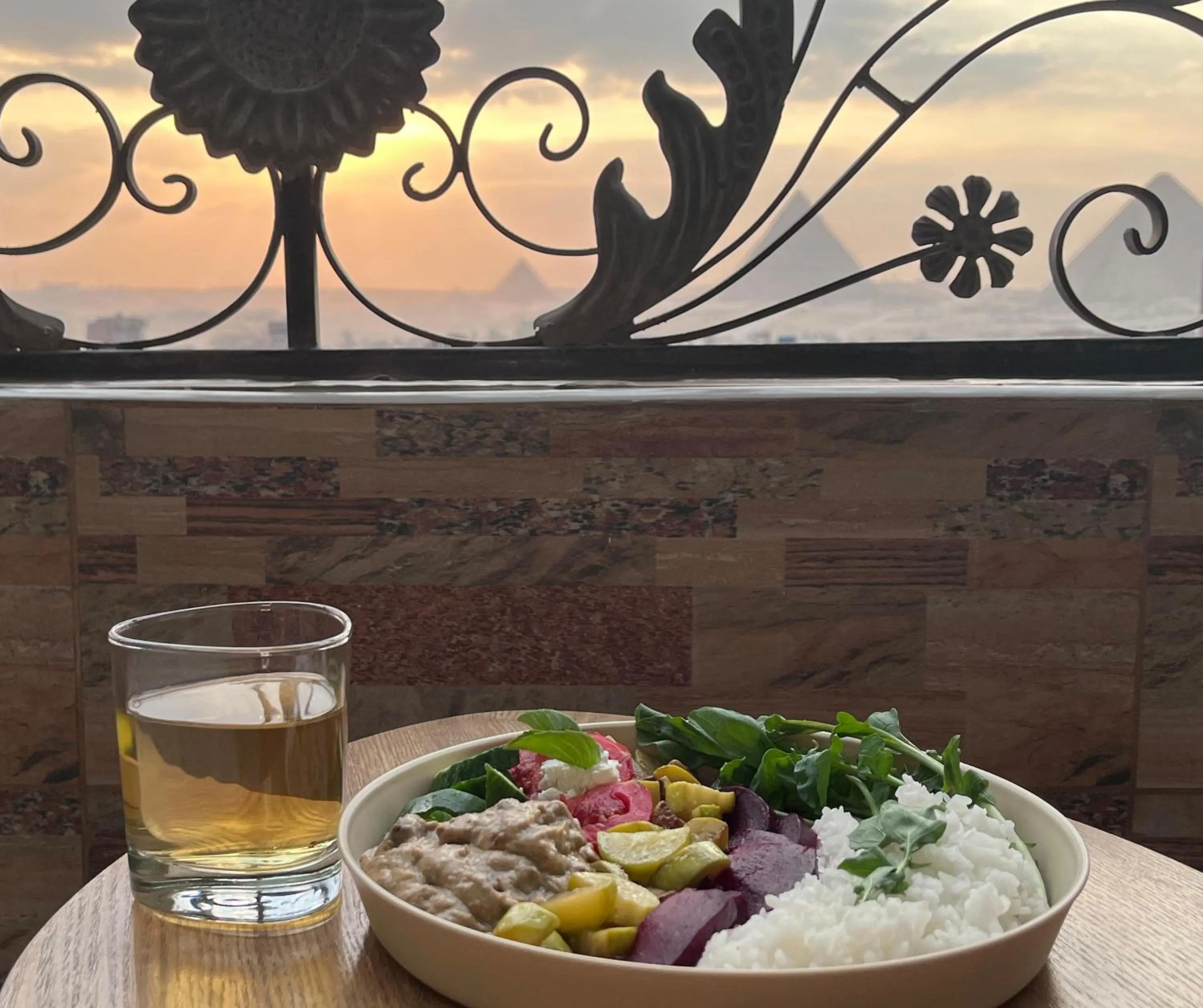 Restaurant/places to eat in Giza Pyramids View Guest House