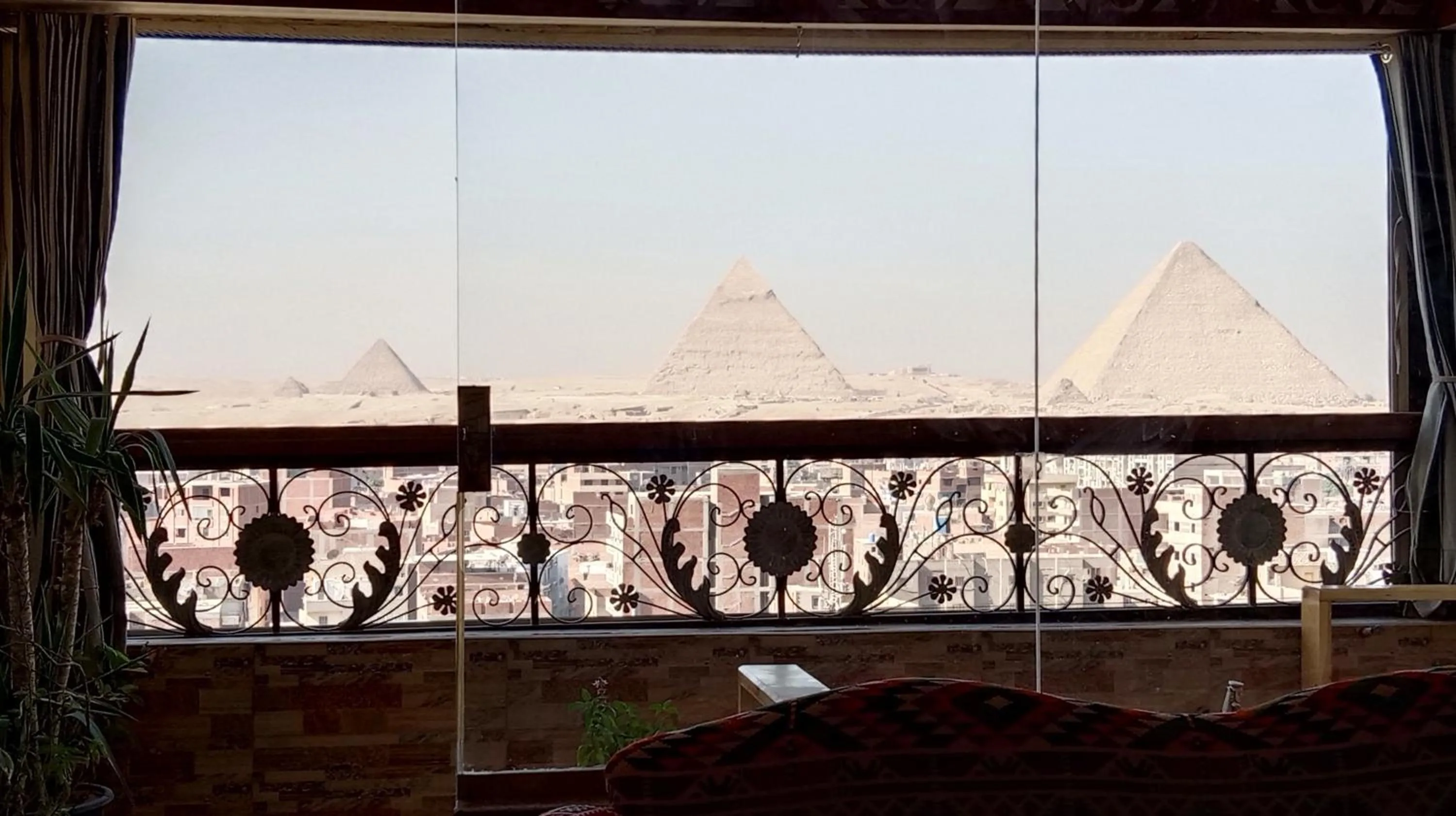 Balcony/Terrace in Giza Pyramids View Guest House