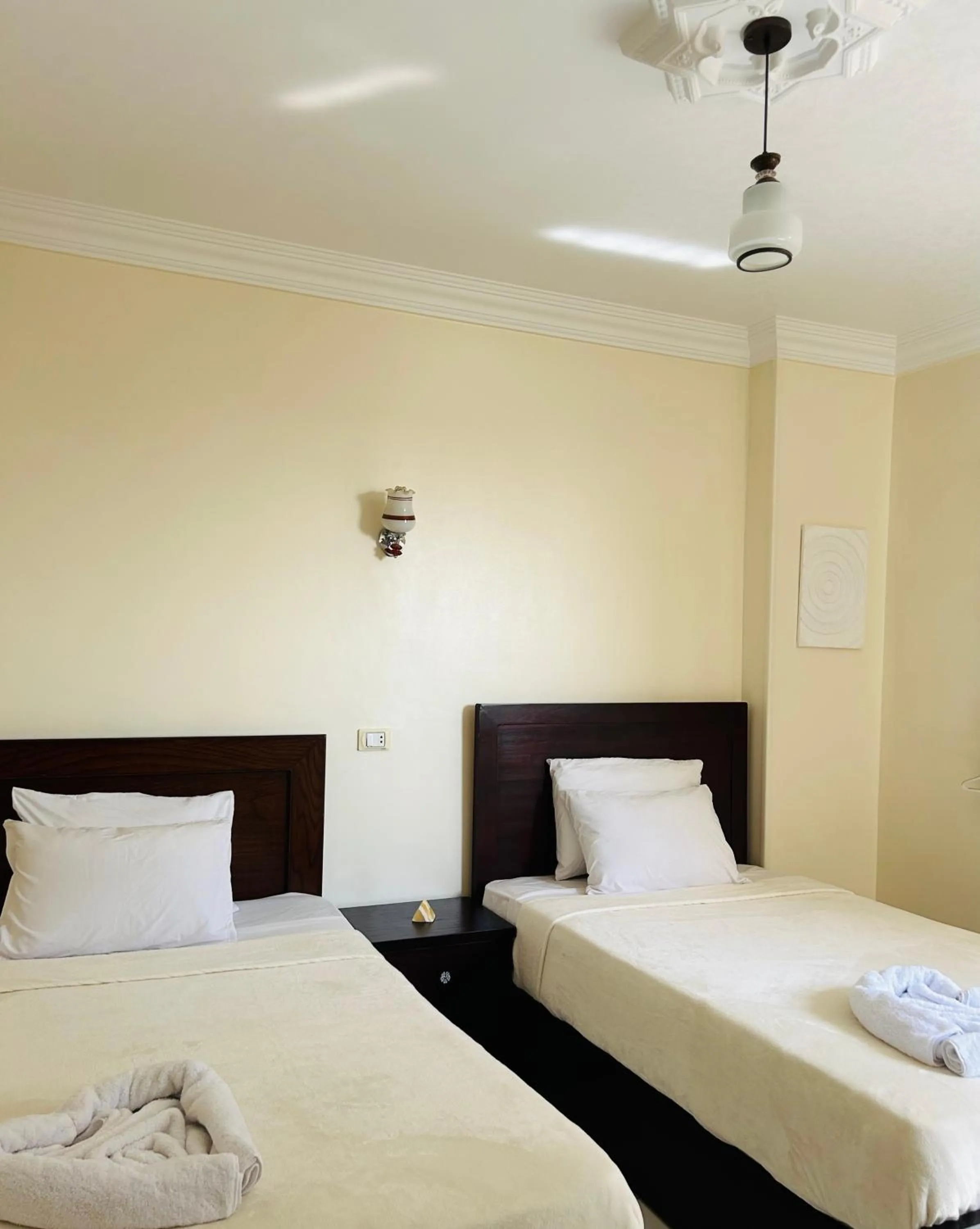 Bed in Giza Pyramids View Guest House