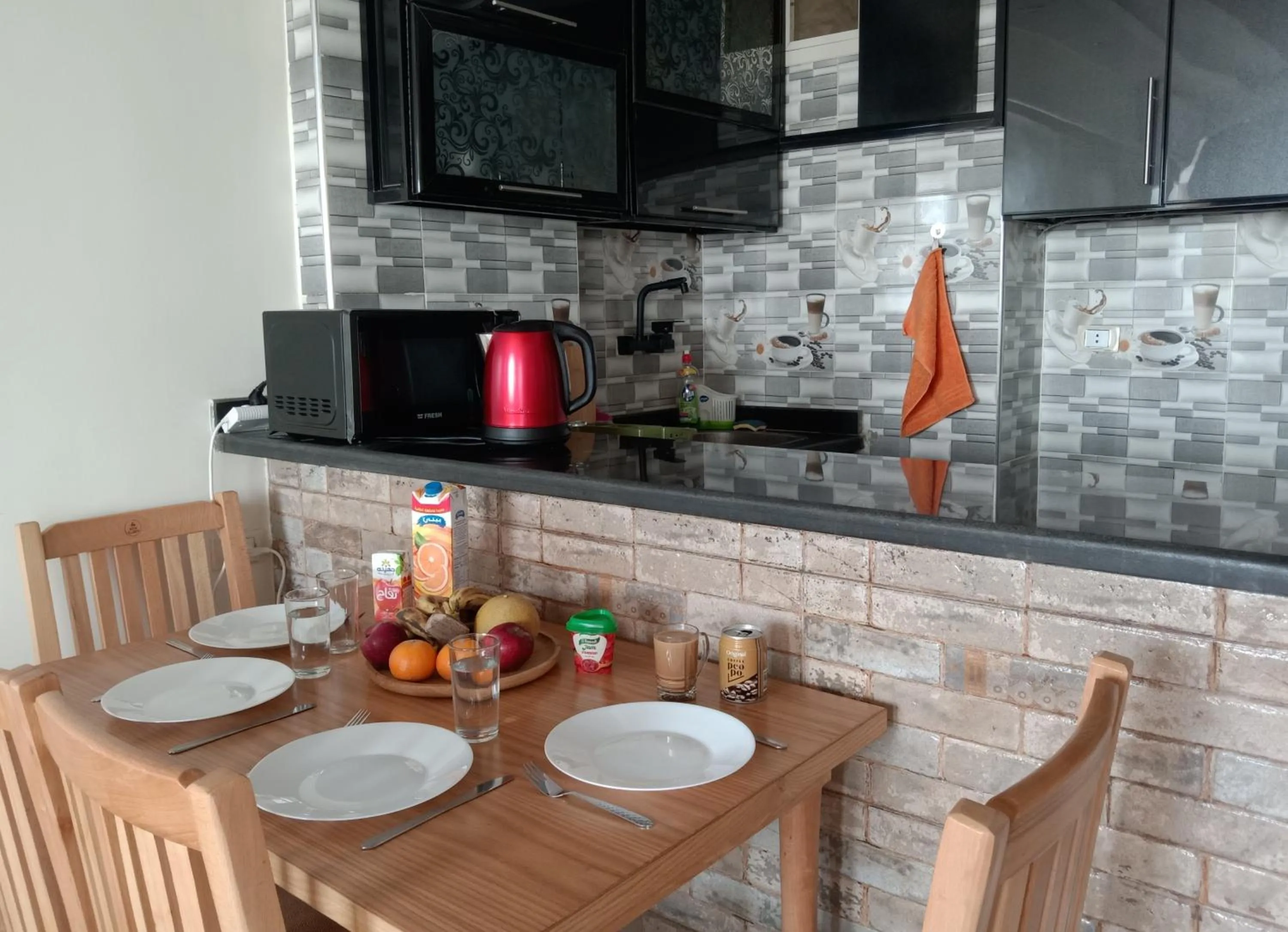 kitchen in Giza Pyramids View Guest House