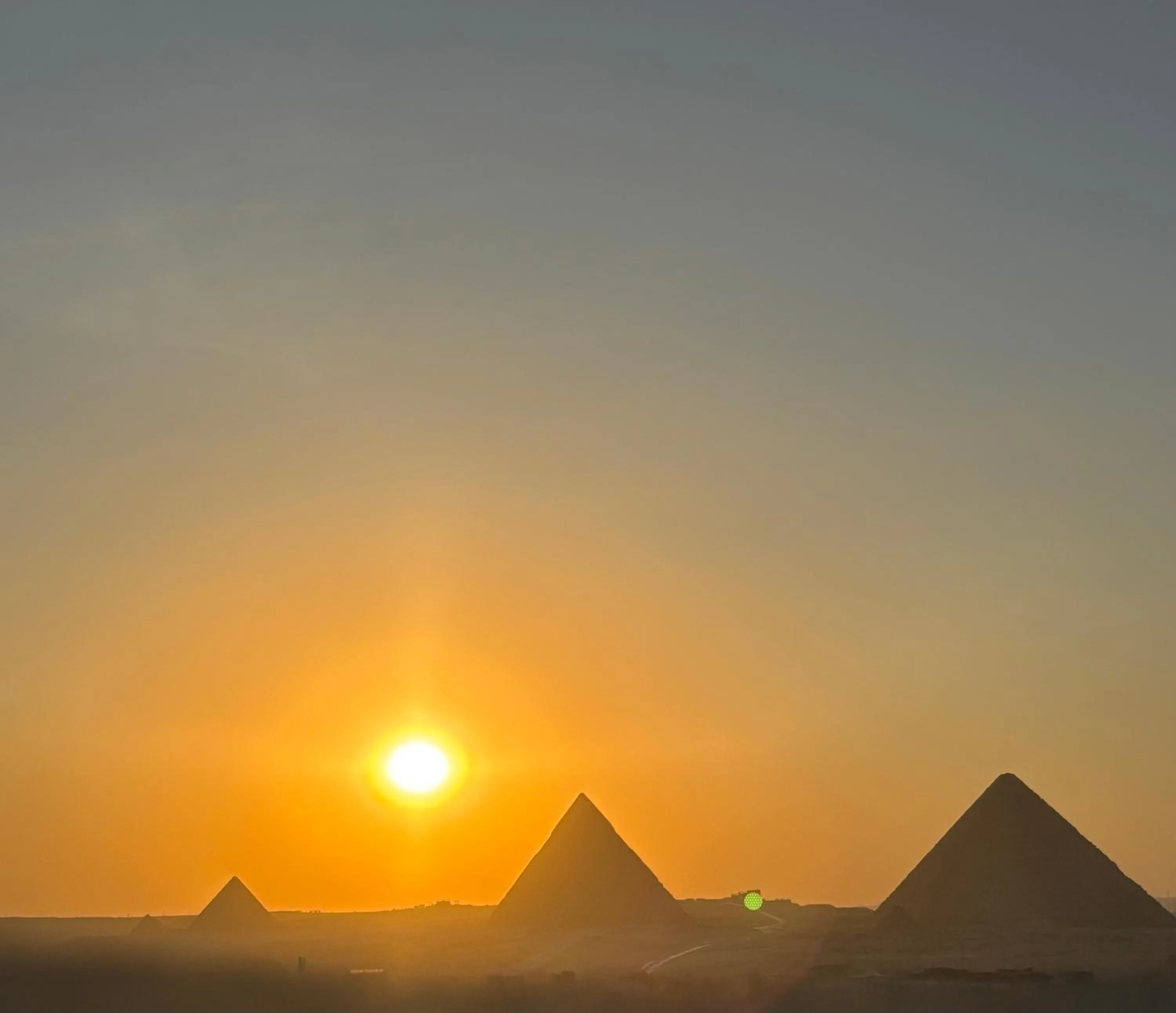 Patio in Giza Pyramids View Guest House